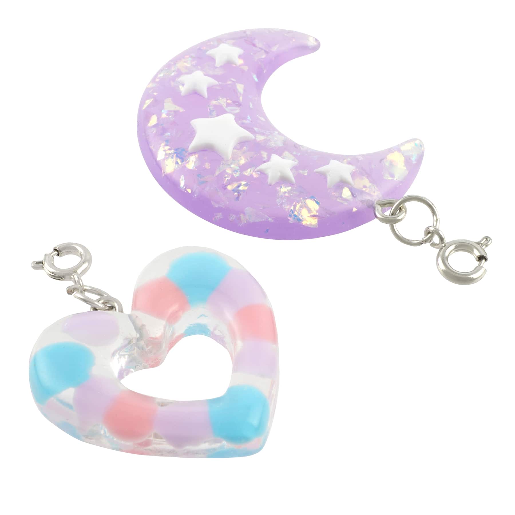 12 Pack: Star, Moon & Heart Charm Set by Creatology™