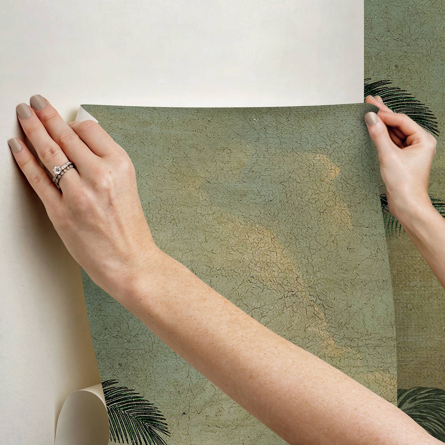 Mr. Kate Hilo Tropical Island Tapestry Peel &#x26; Stick Mural