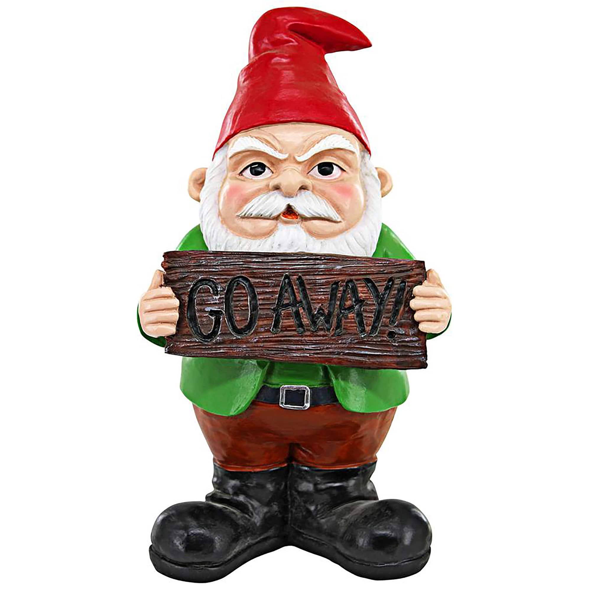 Design Toscano 8" Mr. Bad Attitude Unwelcoming Garden Gnome Statue