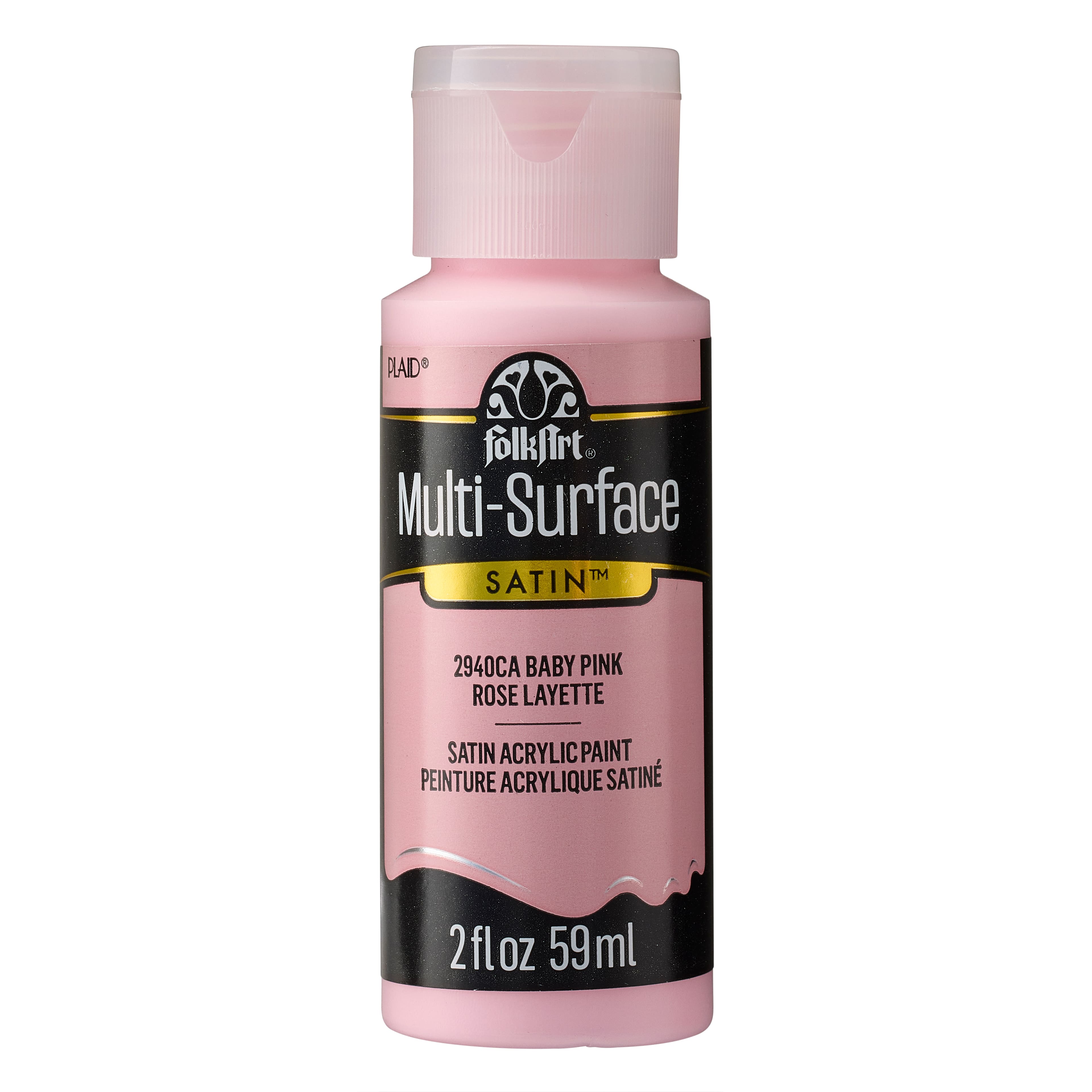 FolkArt&#xAE; Multi-Surface Satin Acrylic Paint, 2oz.