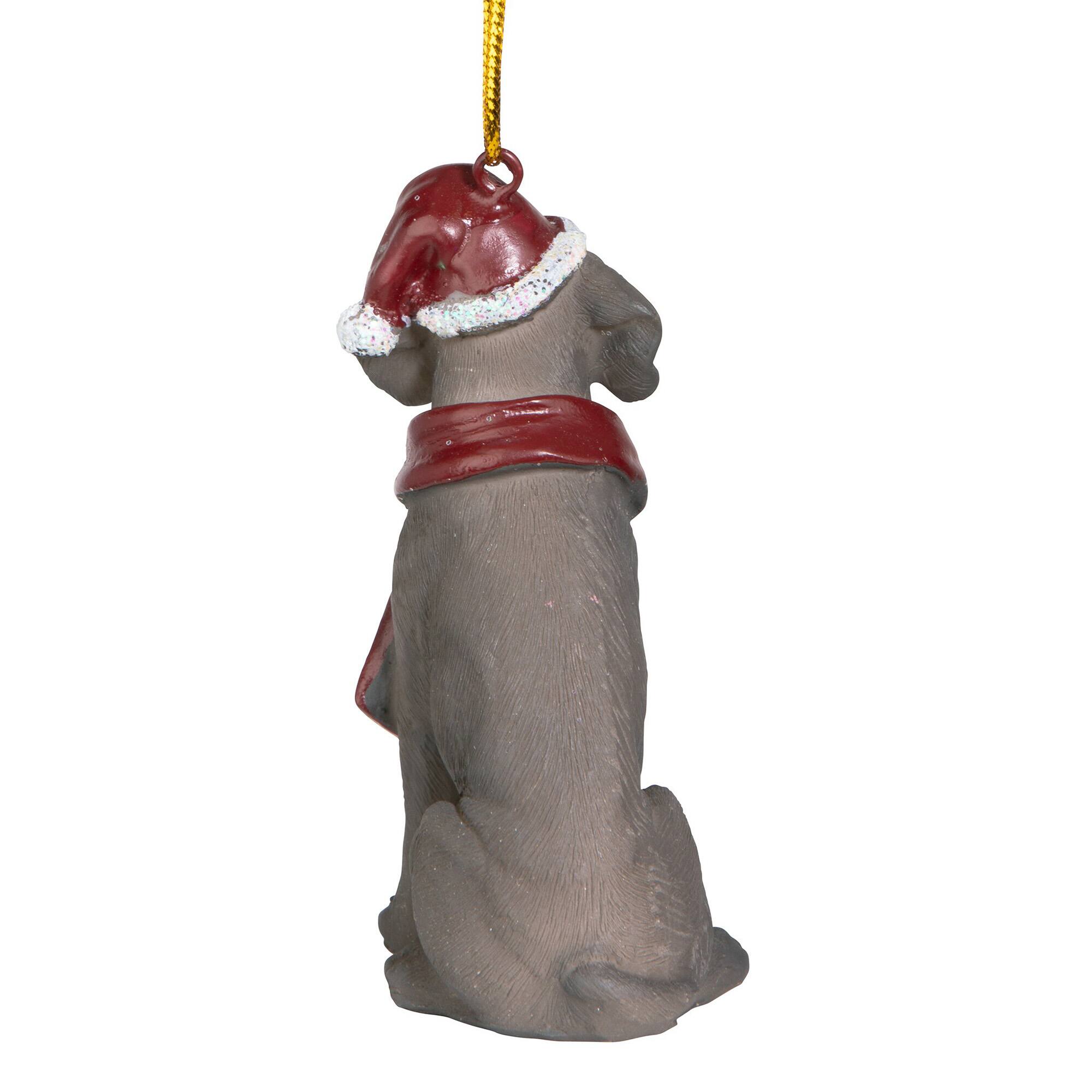 Design Toscano 3.5&#x22; Weimaraner Ornament Sculpture