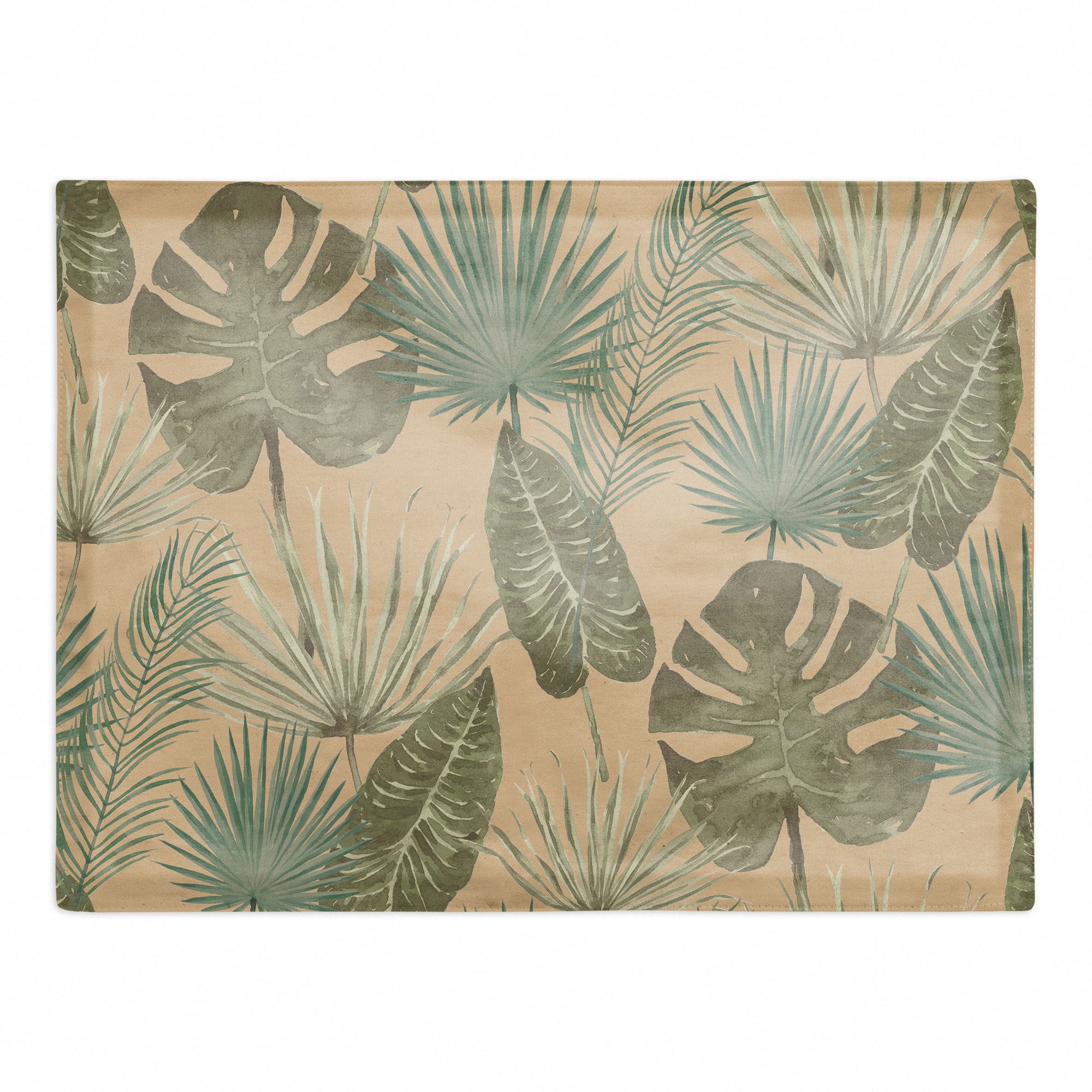 Tropical Palm Cotton Twill Placemat