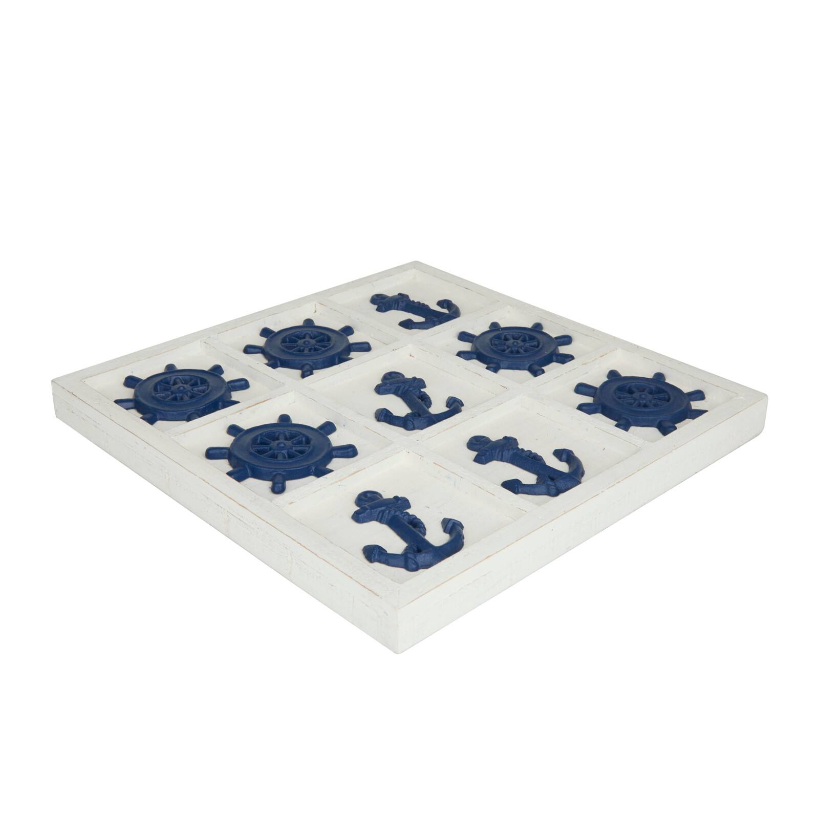 Blue Iron Nautical Game Set 1&#x22; x 14&#x22; x 14&#x22;