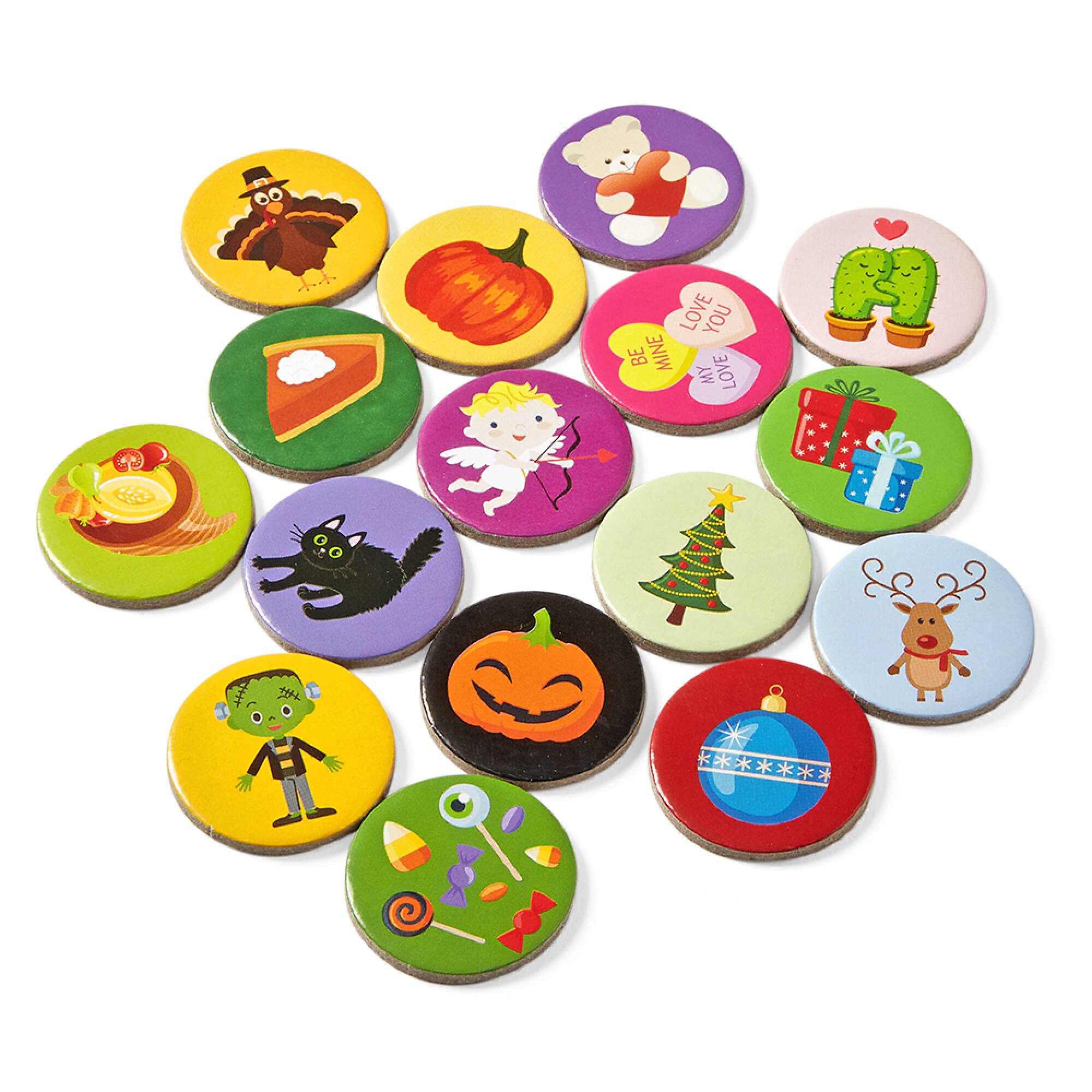 hand2mind® Holiday Ten-Frame Counters
