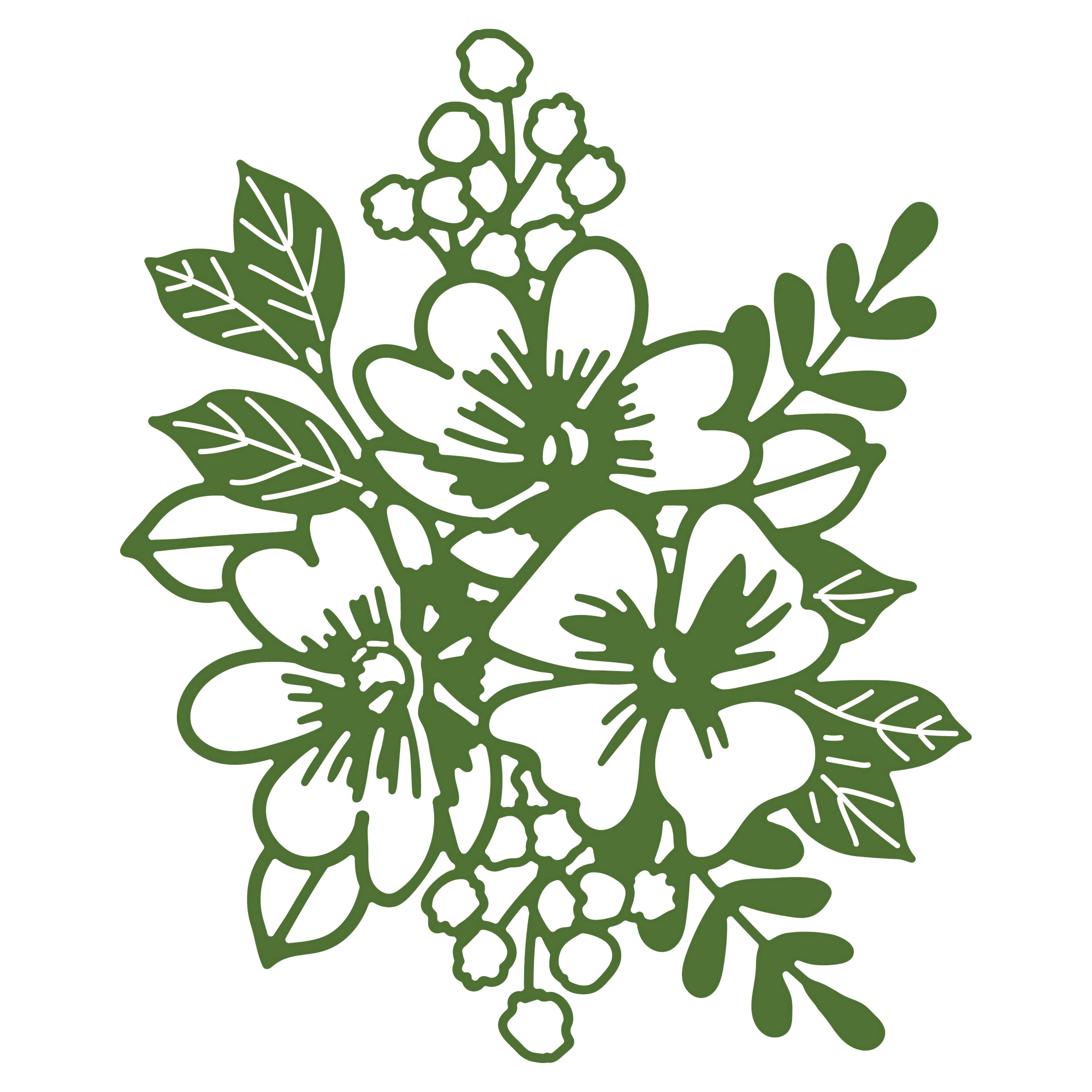 6 Pack: Floral Bouquet Cutting Die by Recollections™