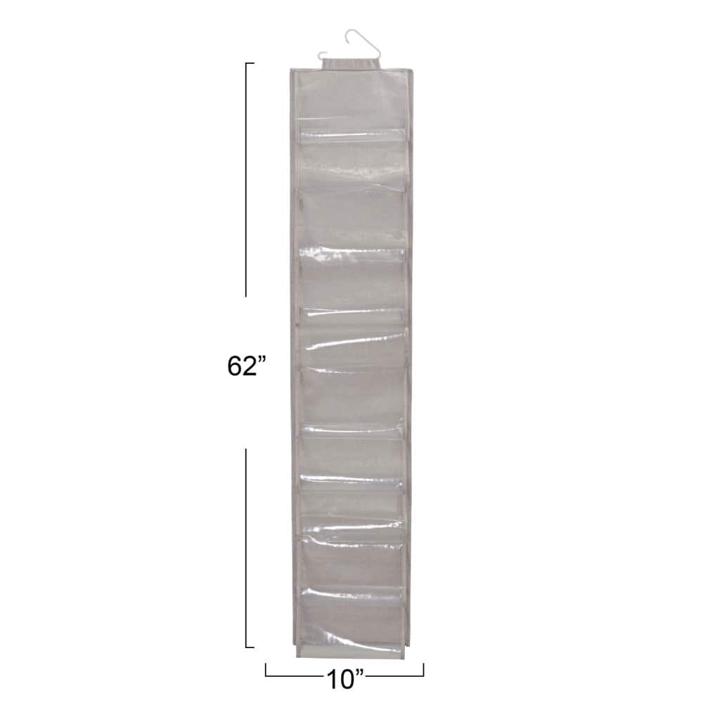 Household Essentials 20 Pocket Closet Shoe File