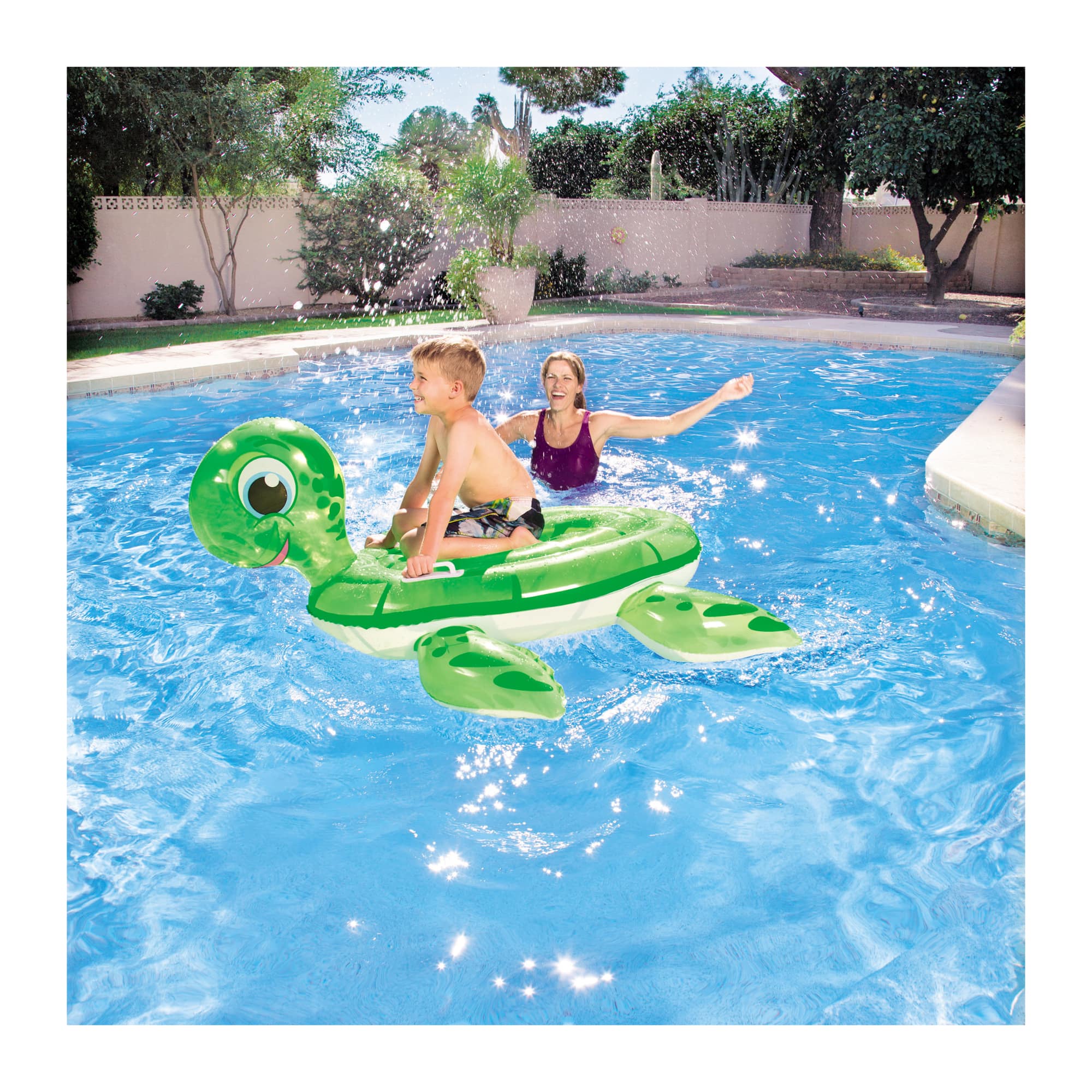 Bestway 55&#x22; Turtle Ride-On