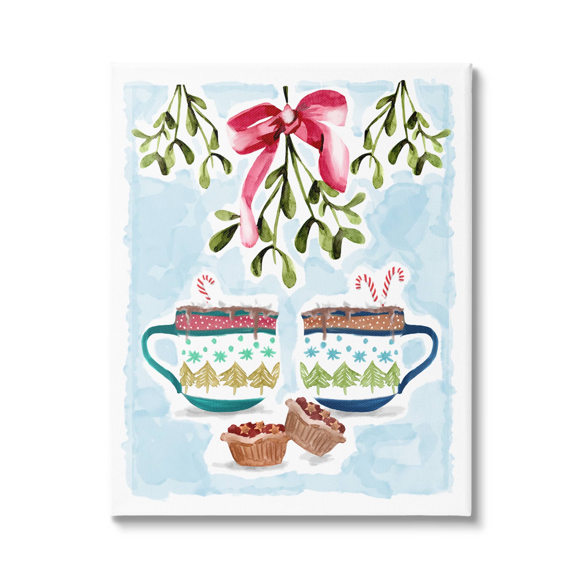 Stupell Industries Cozy Winter Cocoa Dessert Canvas Wall Art