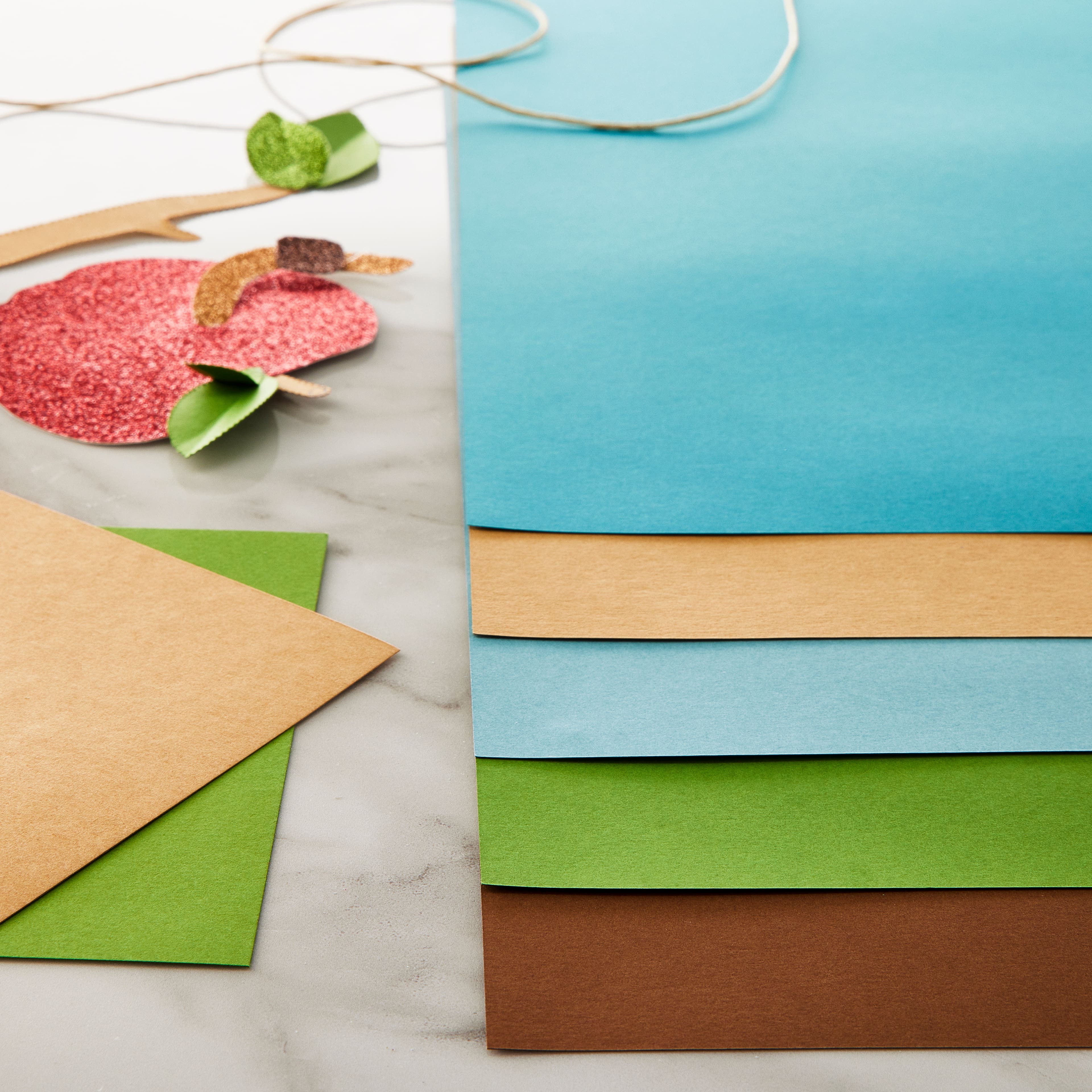 12 Packs: 50 ct. (600 total) Earth 8.5" x 11" Cardstock Paper by Recollections™