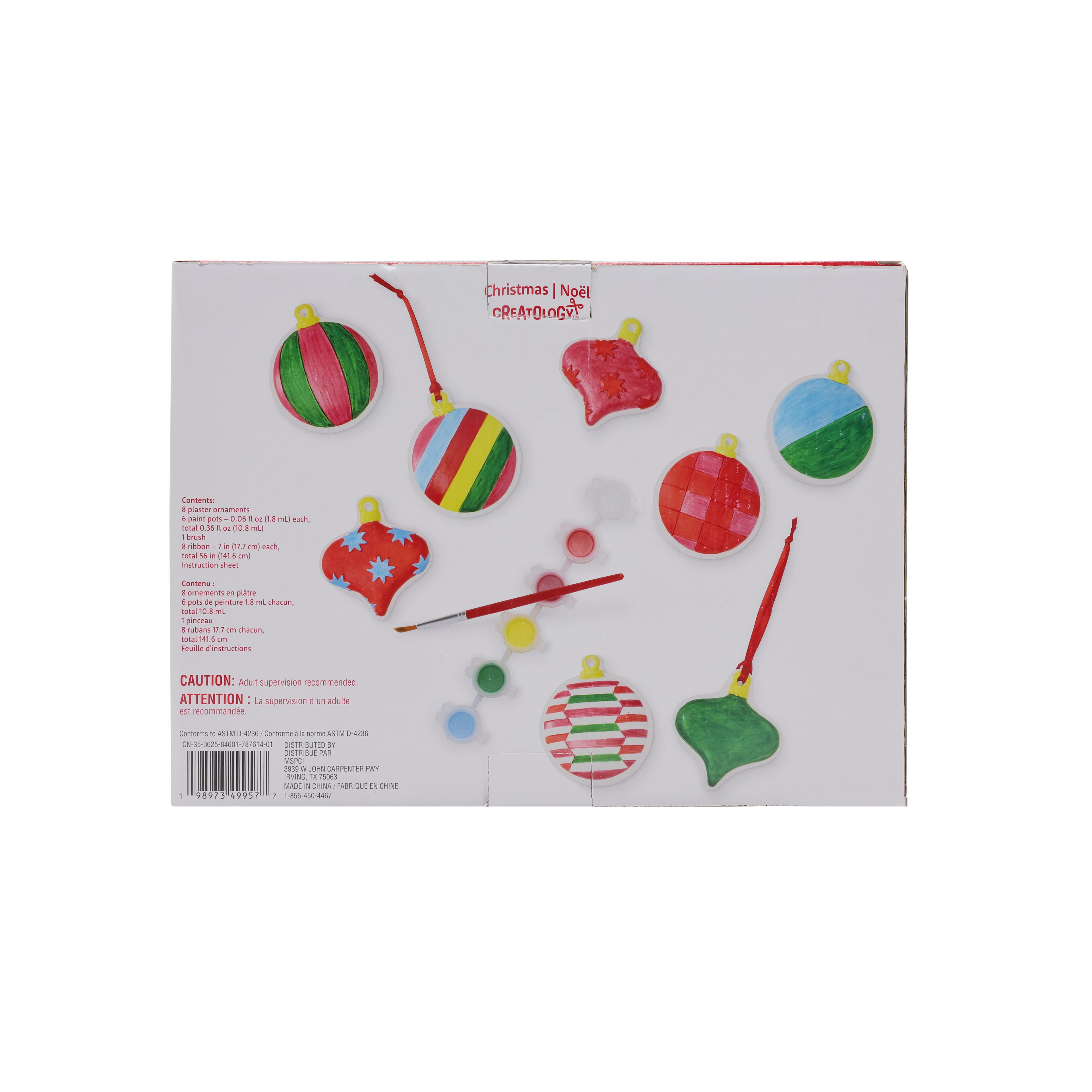 Classic Shapes Plaster Ornament Kit by Creatology&#x2122;