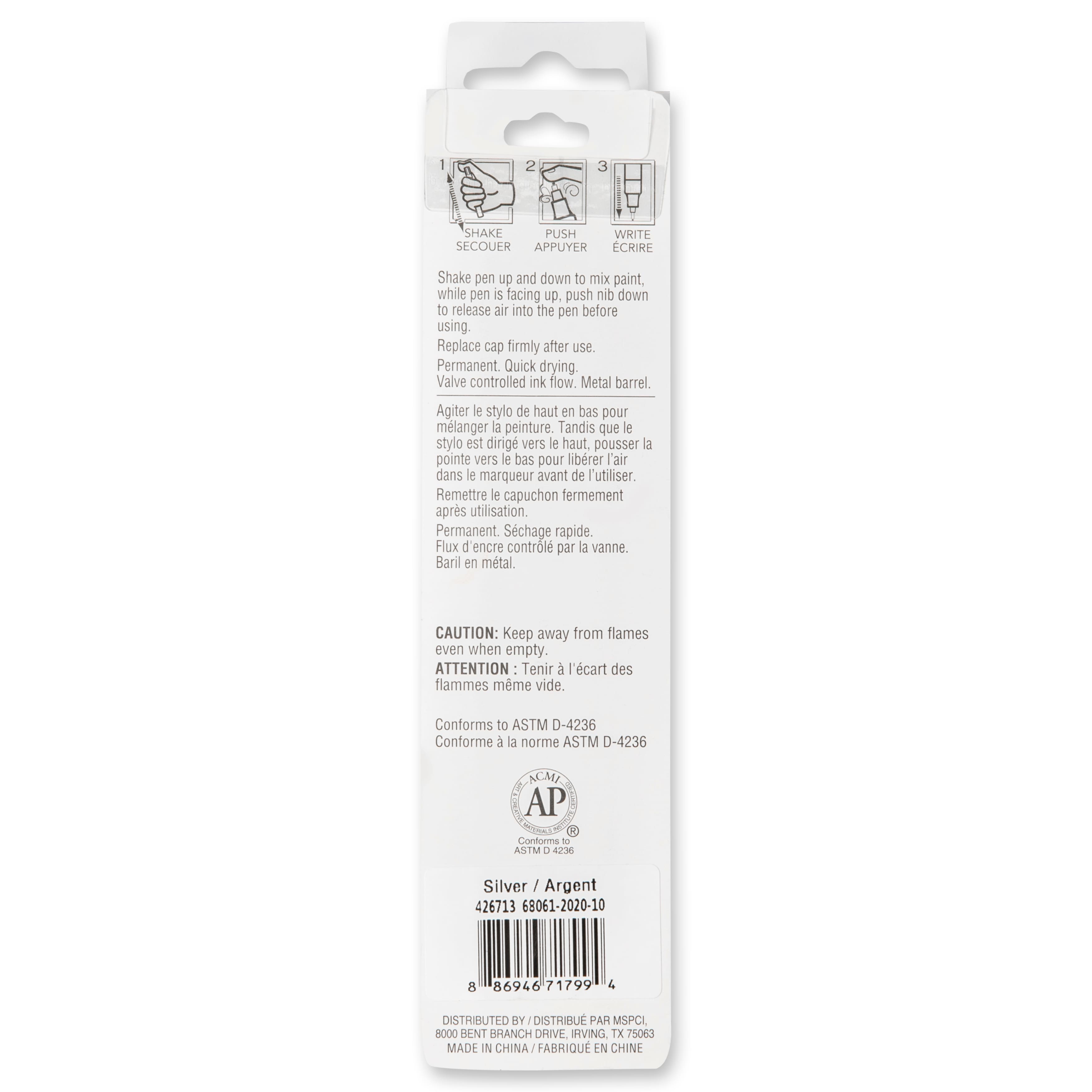 Extra Fine Tip Multi-Surface Premium Paint Pen by Craft Smart&#xAE;
