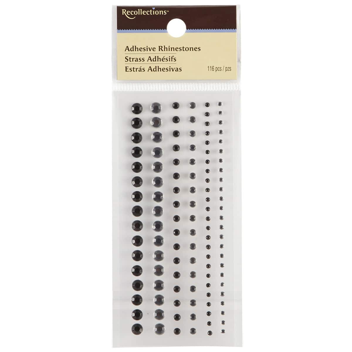 12 Pack: Adhesive Rhinestones Mixed Pack by Recollections