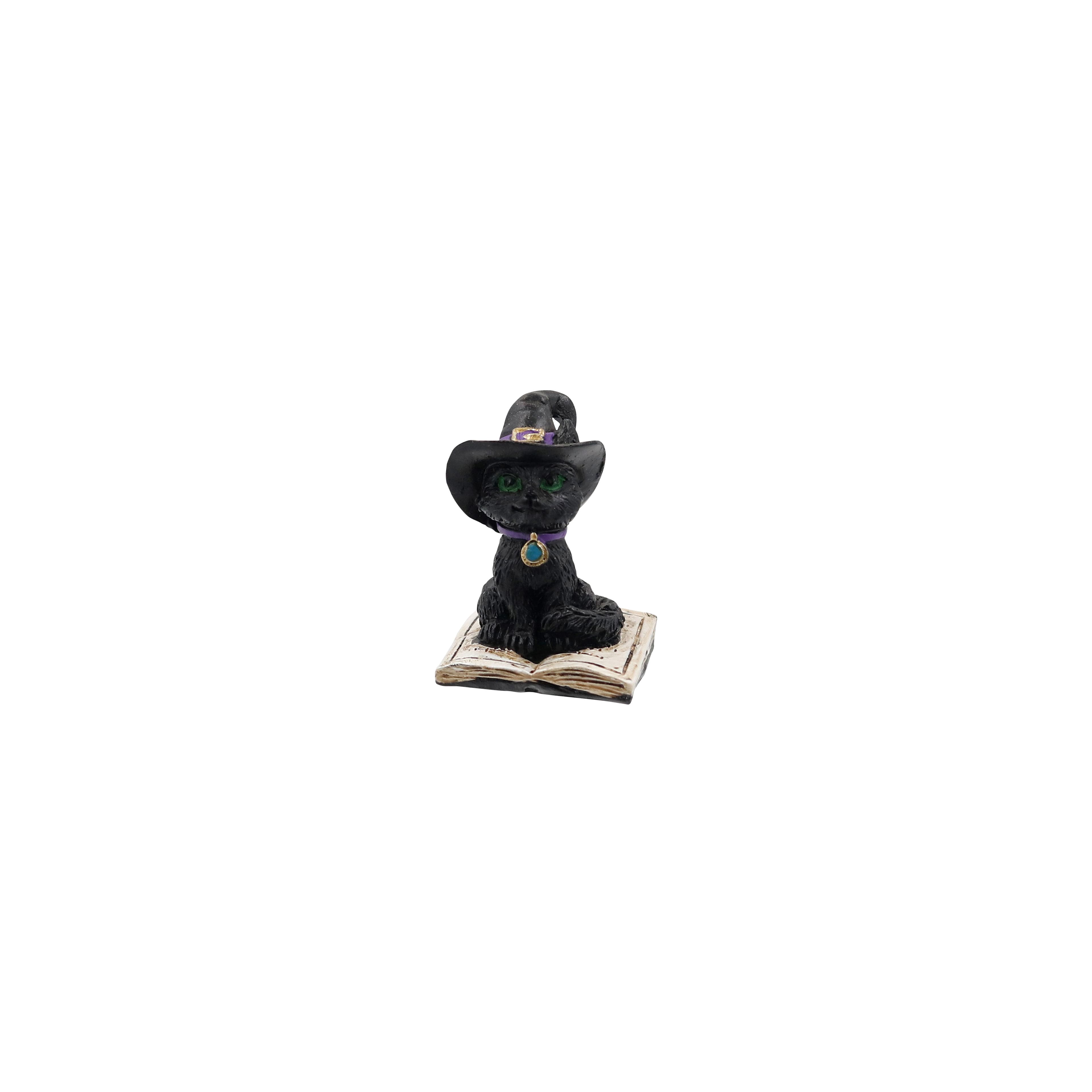 Mini Witch Cat on Book by Ashland&#xAE;