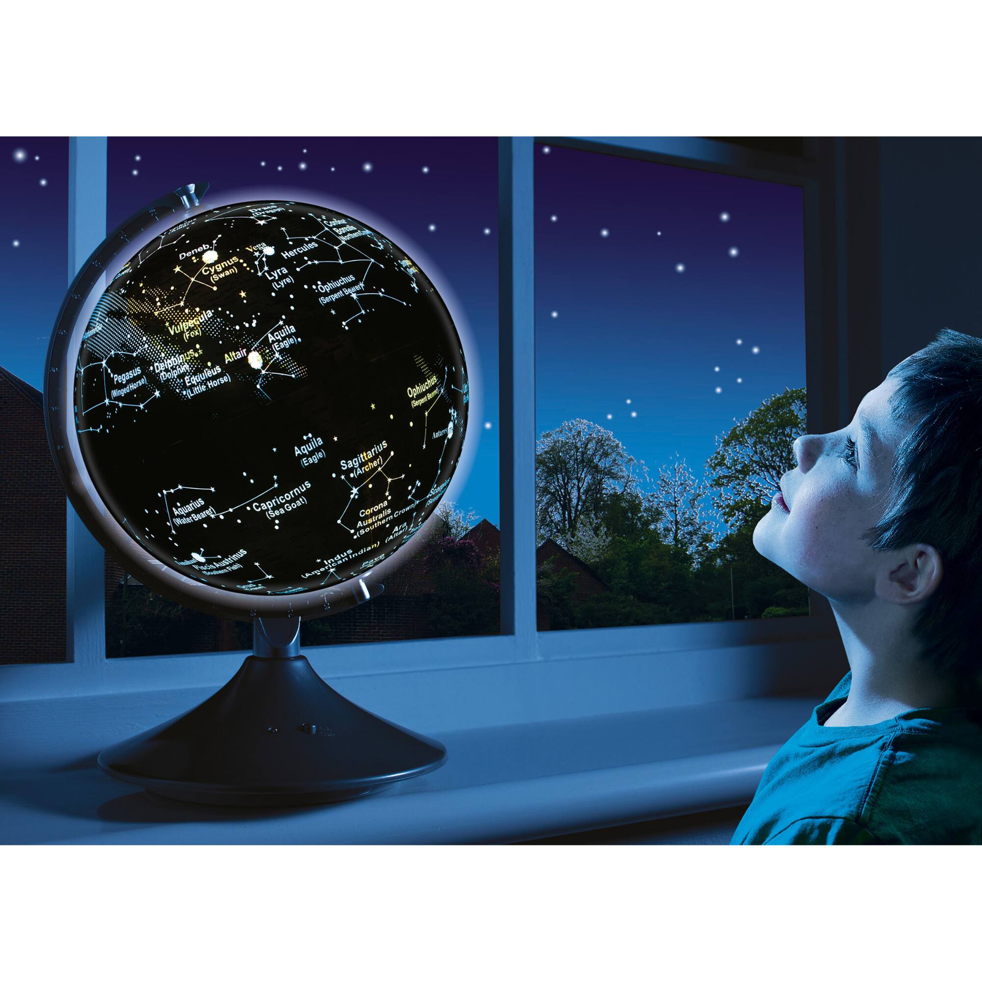 Brainstorm&#xAE; STEM 2-in-1 Globe Earth &#x26; Constellations