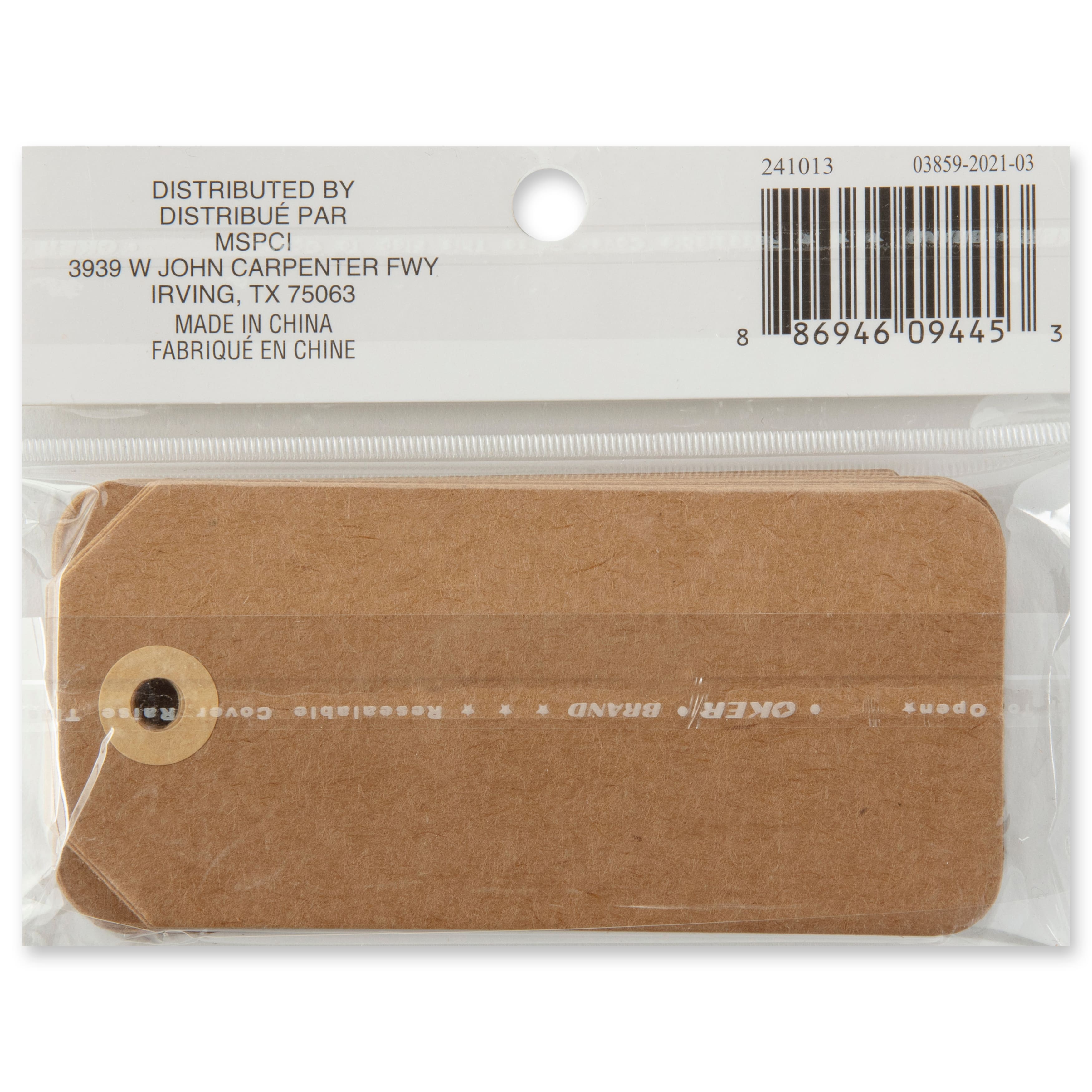Creative Tags, Kraft, 20 Count By Recollections&#x2122;