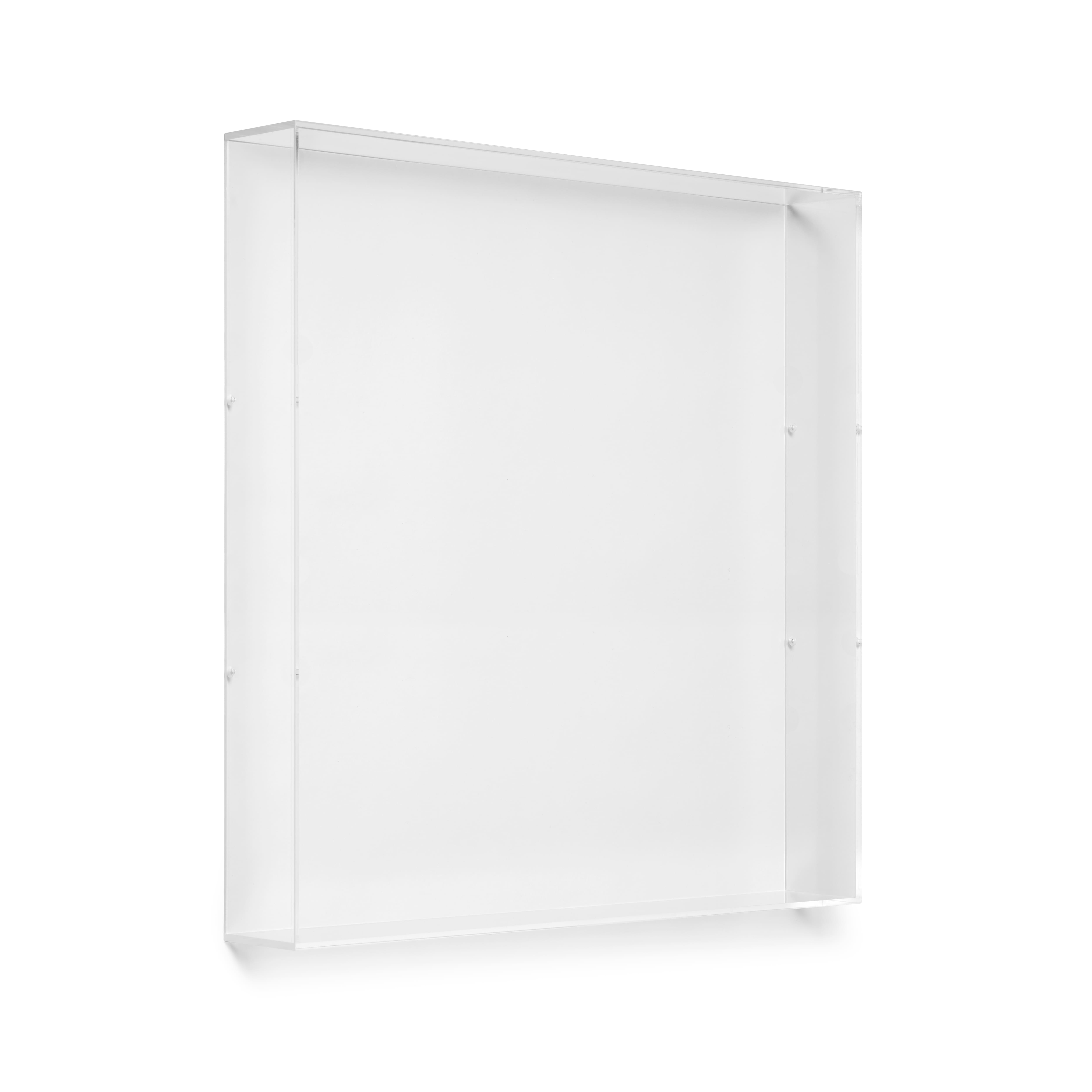 Wexel Art UV Grade Acrylic Backless Shadowbox Lid 3" Depth