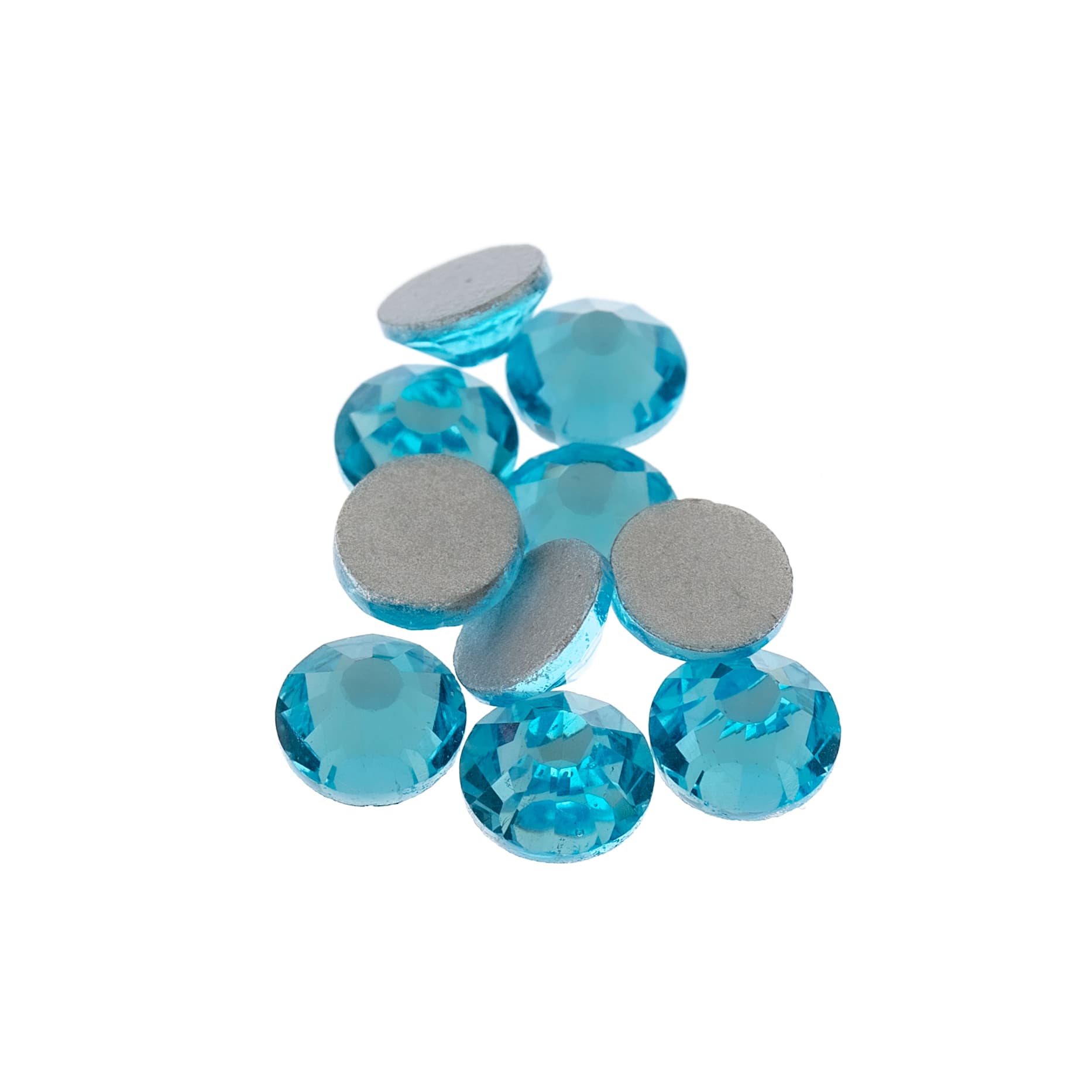 12 Pack: SS12 Glass Flatback Rhinestones by Bead Landing™