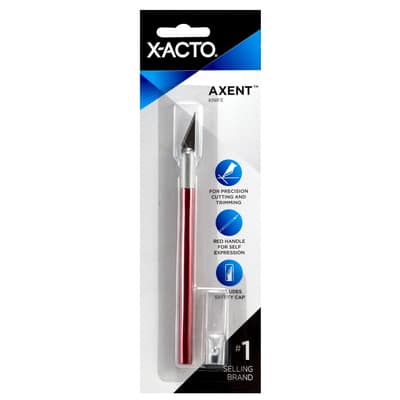 X-ACTO RED AXENT KNIFE W/CAP image