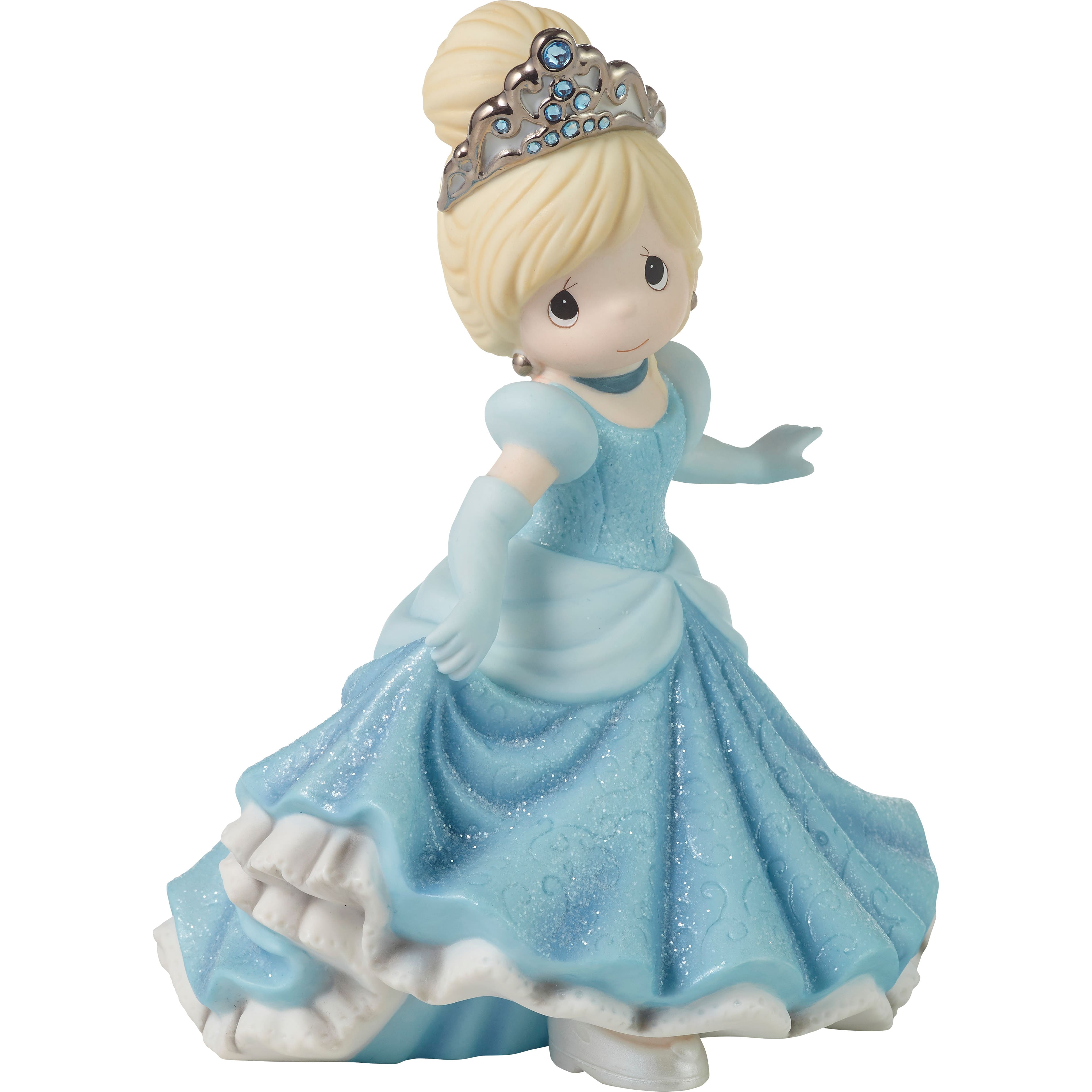 Precious Moments 7.25&#x22; Disney&#xAE; 100th Anniversary Limited Edition Cinderella Bisque Porcelain Figurine