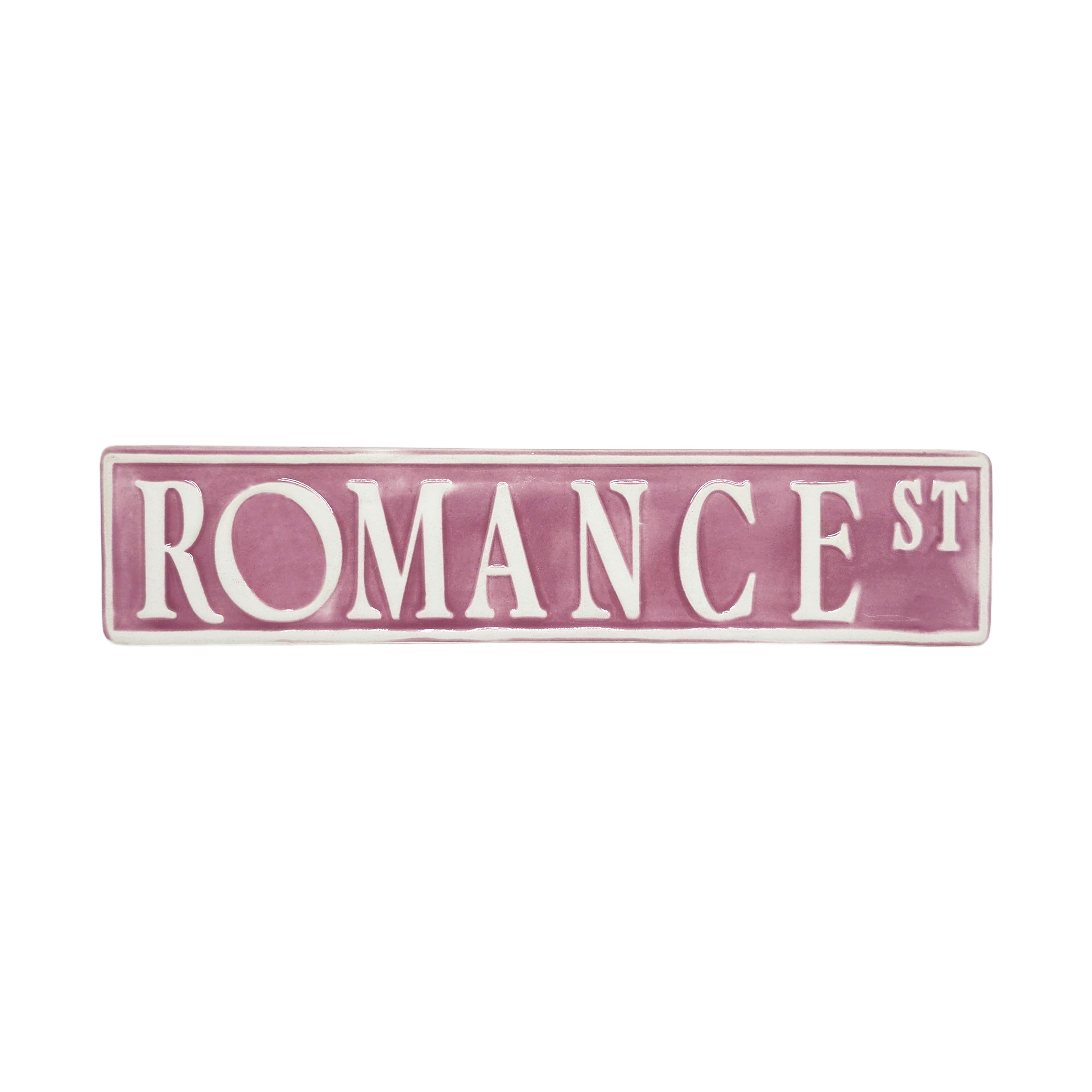 8.75" Romance St. Ceramic Tabletop Sign by Ashland®