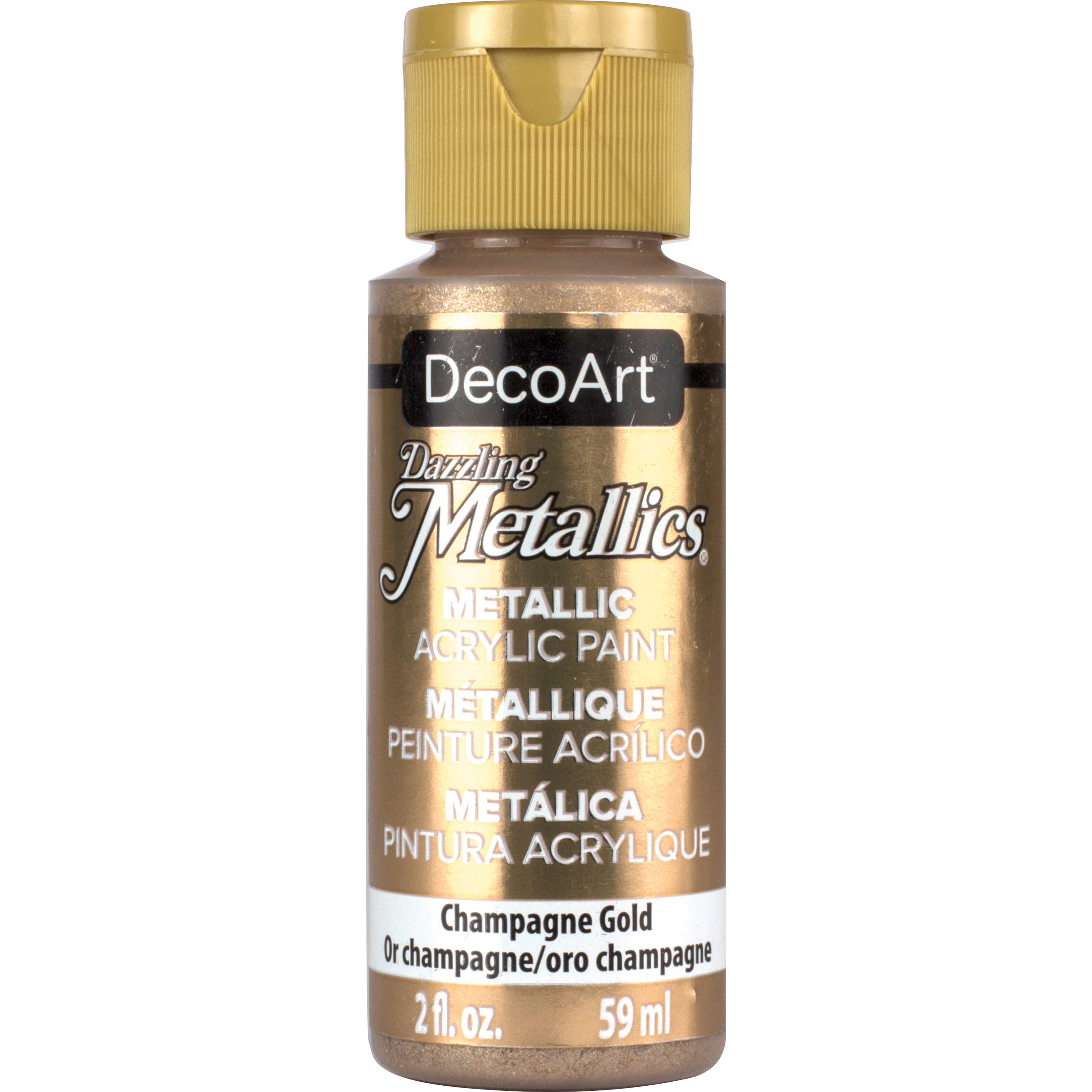 12 Pack: DecoArt® Dazzling Metallics® Acrylic Paint, 2oz.