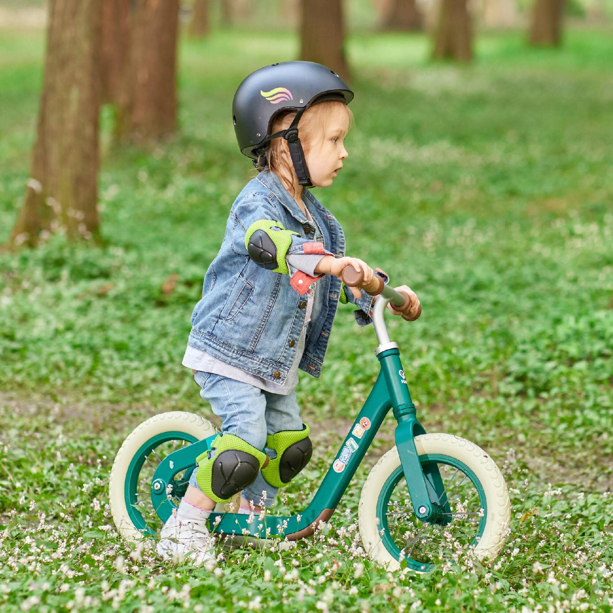 Hape Get Up & Go Green Learn to Ride Balance Bike
