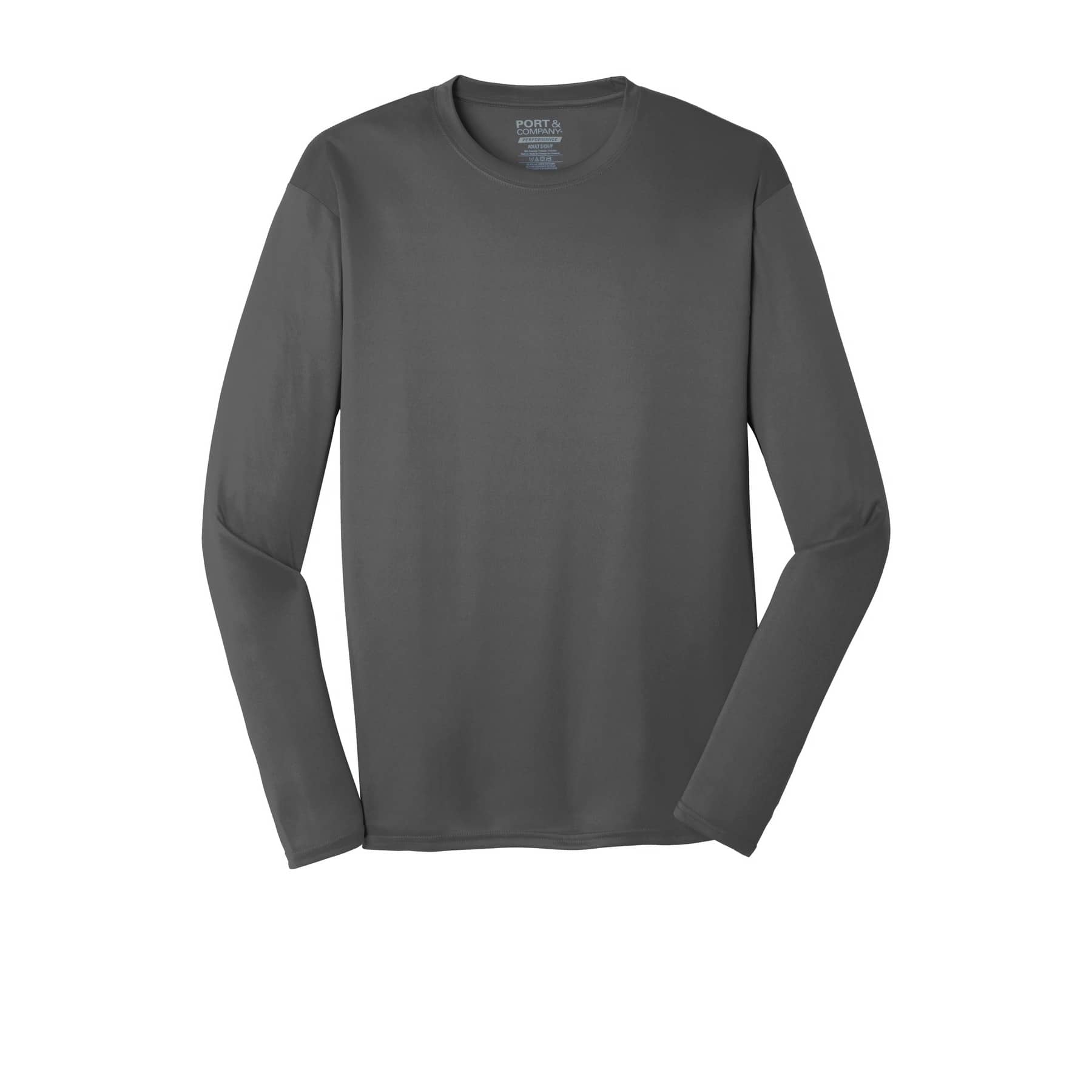 Port & Company® Long Sleeve Performance Men's Tee