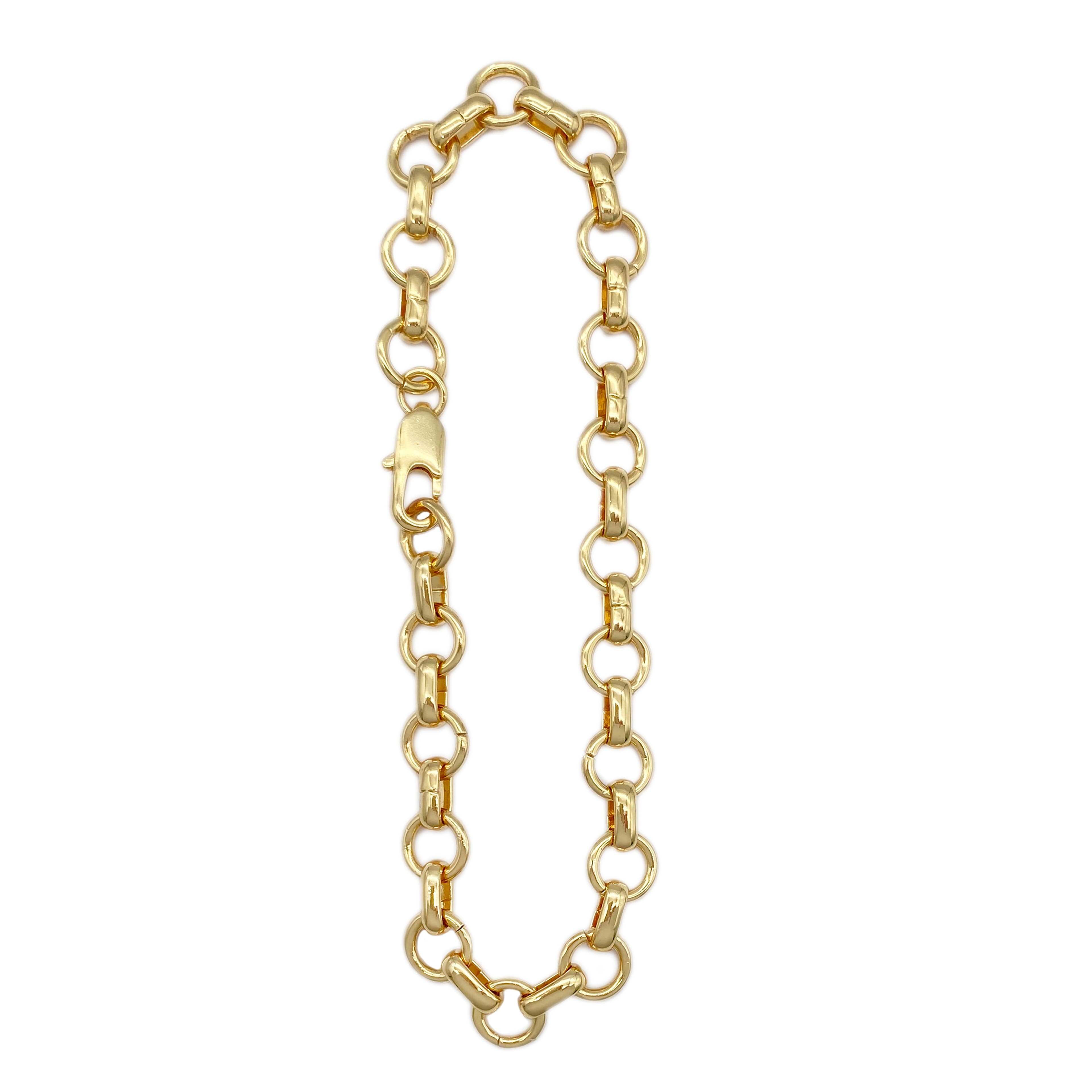 Gold Long &#x26; Short Charm Bracelet by Bead Landing&#x2122;