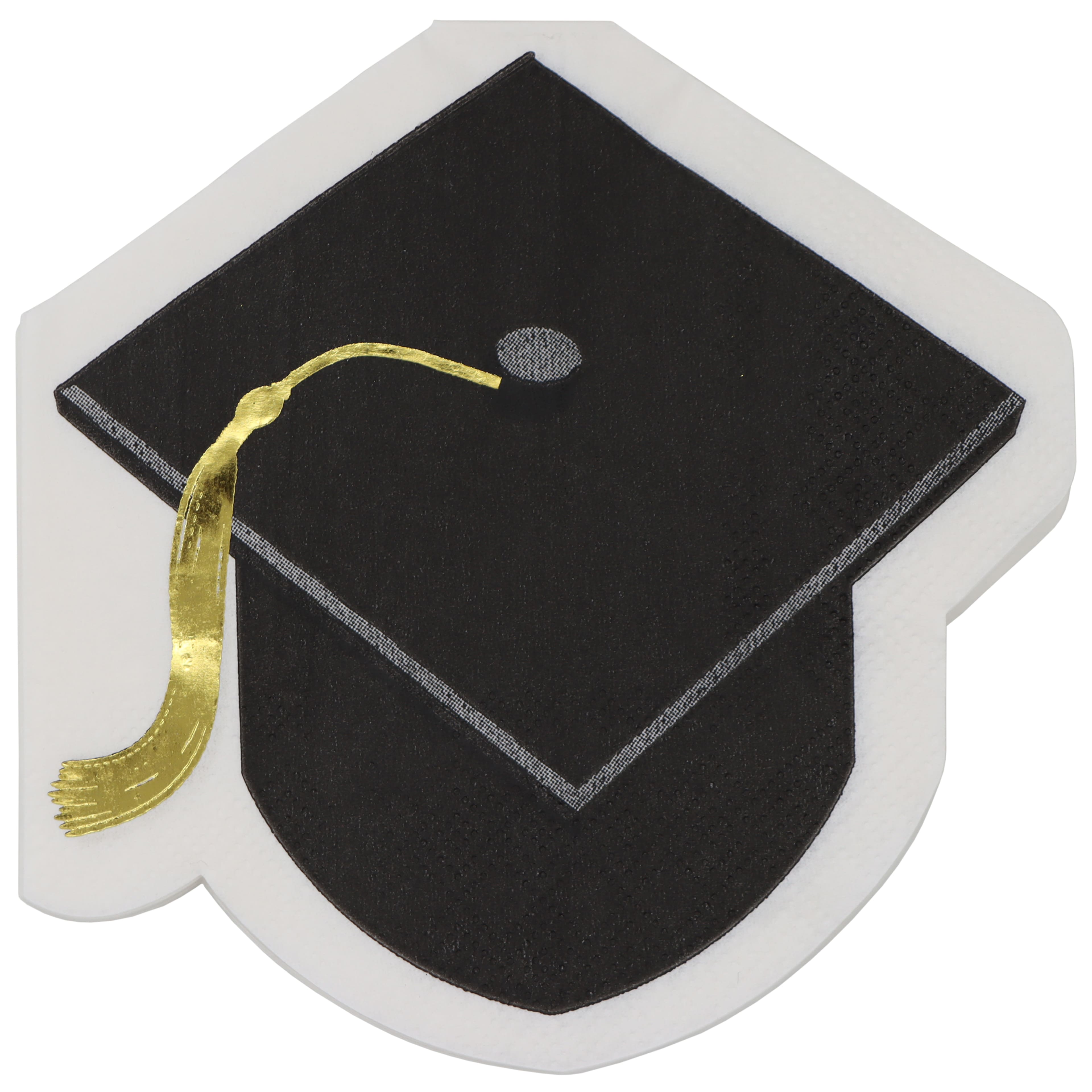 Graduation Cap Beverage Napkins, 20ct. by Celebrate It&#x2122;