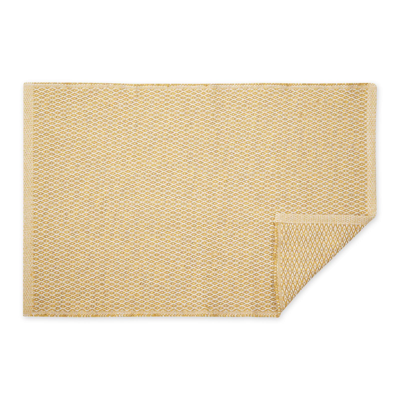 DII® Diamond Handwoven Recycled Yarn Rug