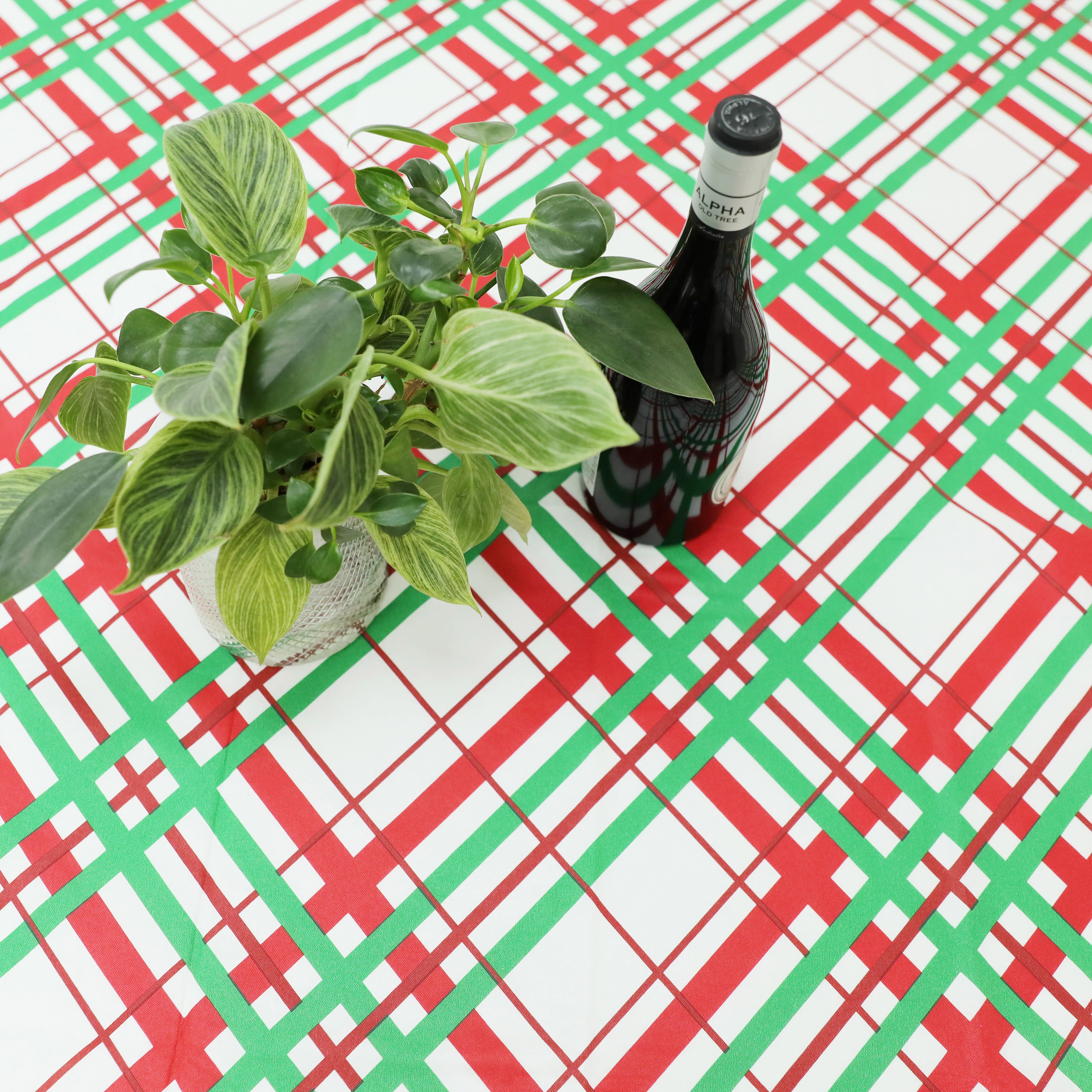52&#x22; x 70&#x22; Plaid Tablecloth by Celebrate It&#x2122;