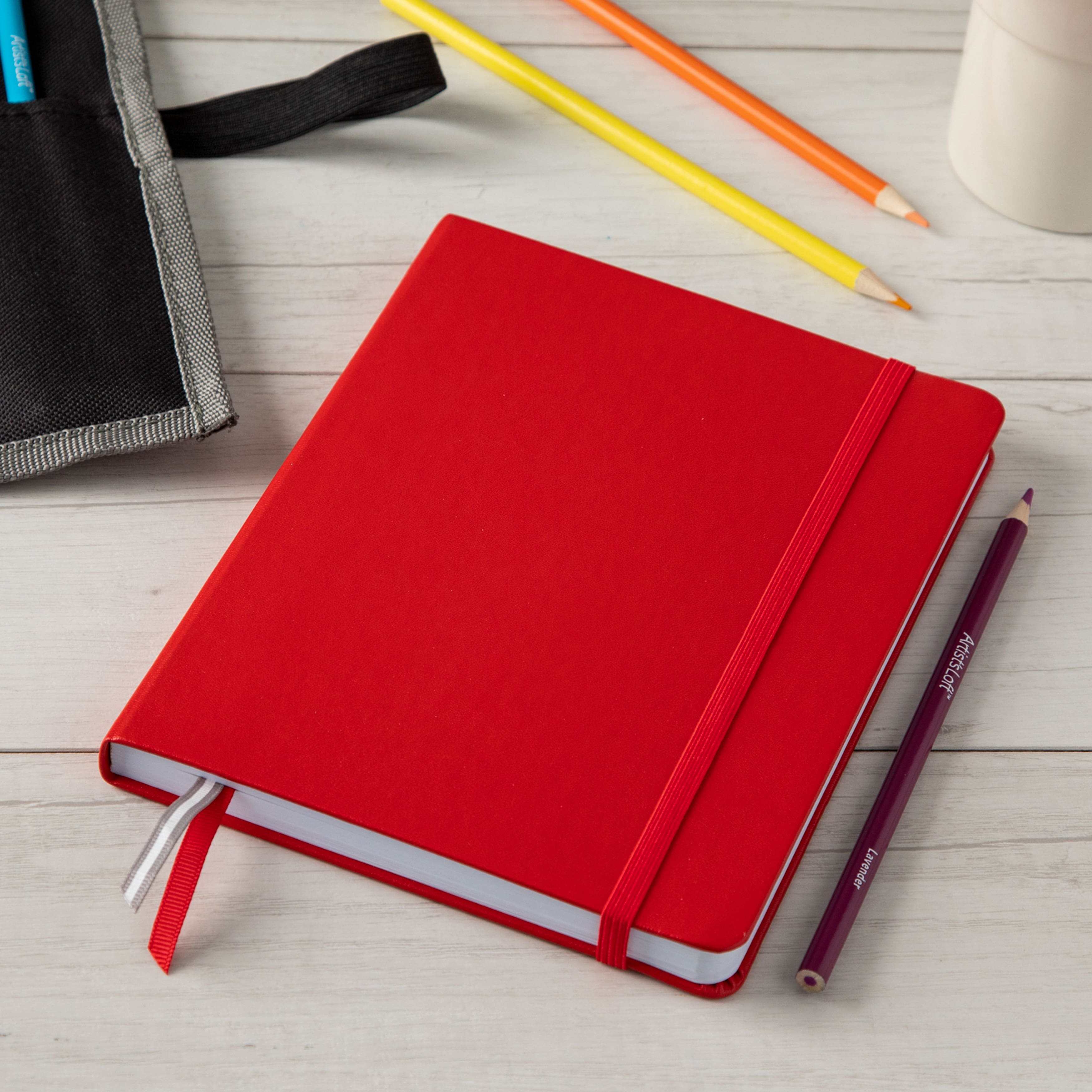 12 Pack: Red Dot Journal by Artist's Loft™, 6" x 8"