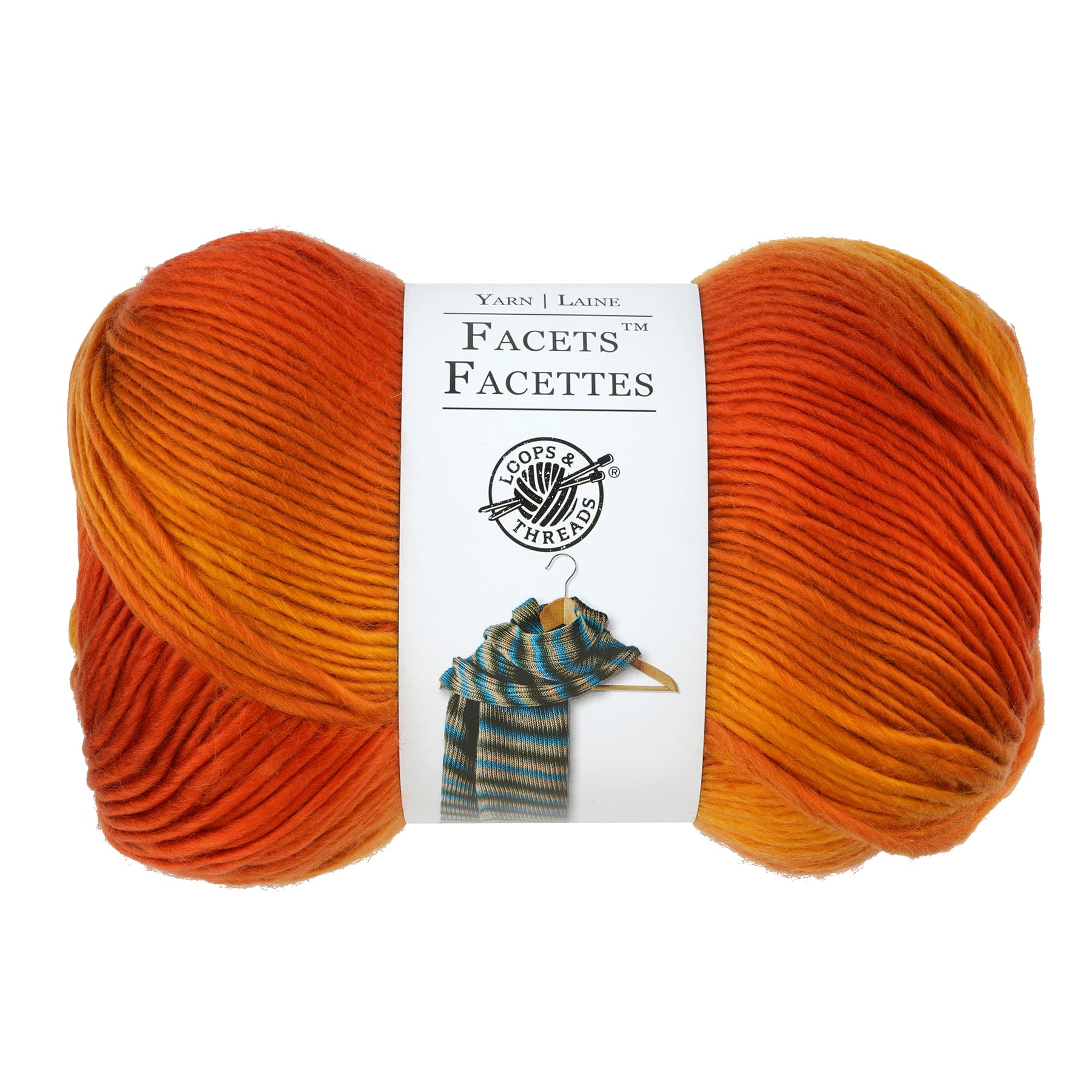 Facets™ Yarn by Loops & Threads® in Toffee, 3.5