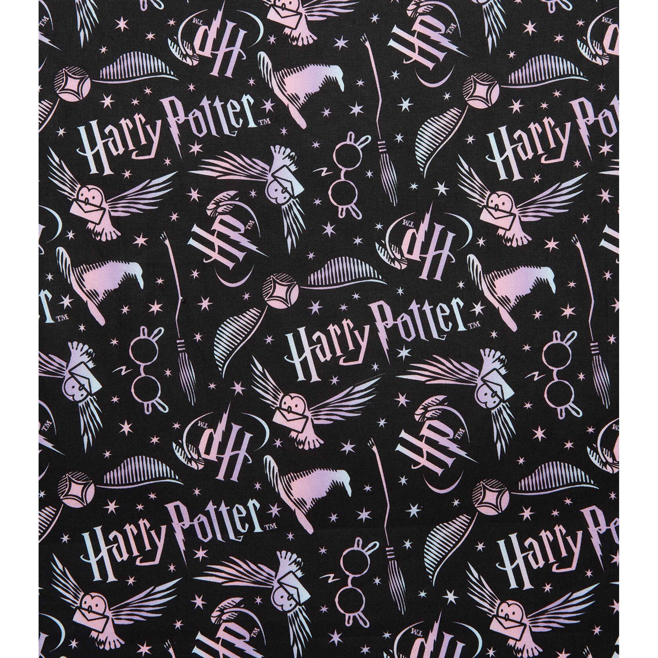 Harry Potter Elements Toss Precut Cotton Fabric