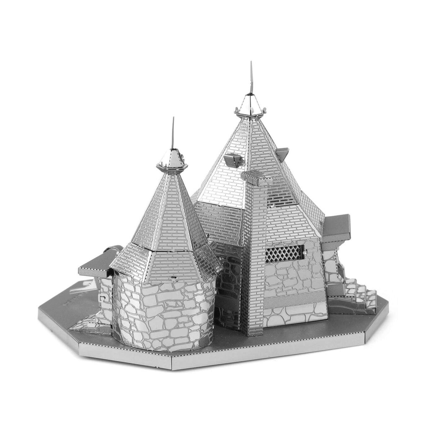 Metal Earth 3D Laser Cut Steel Model Kit Harry Potter Rubeus Hagrid Hut Toy Gift 