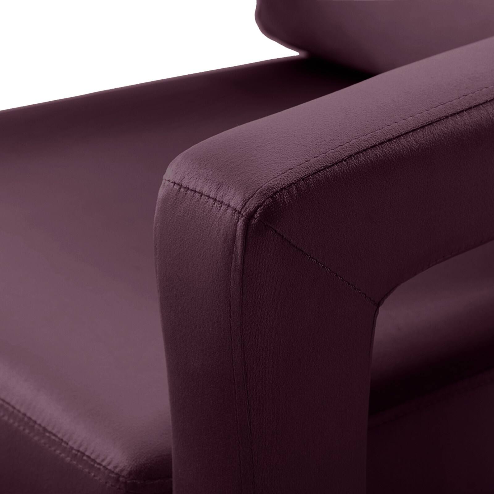 Karat Home Aleida Solid Wood Frame Armchair