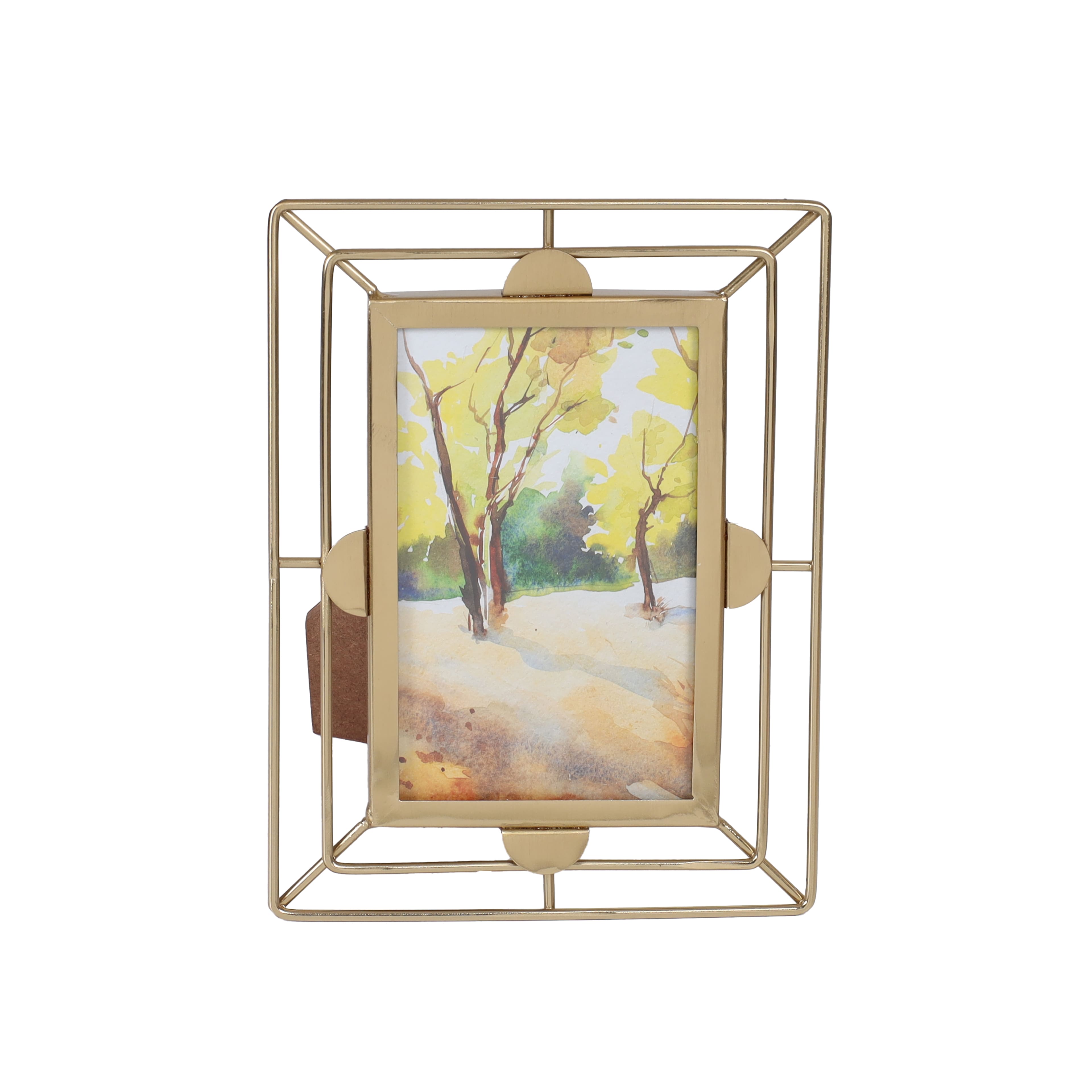 4" x 6" Gold Metal Wire Tabletop Frame, Atelier by Studio Décor®