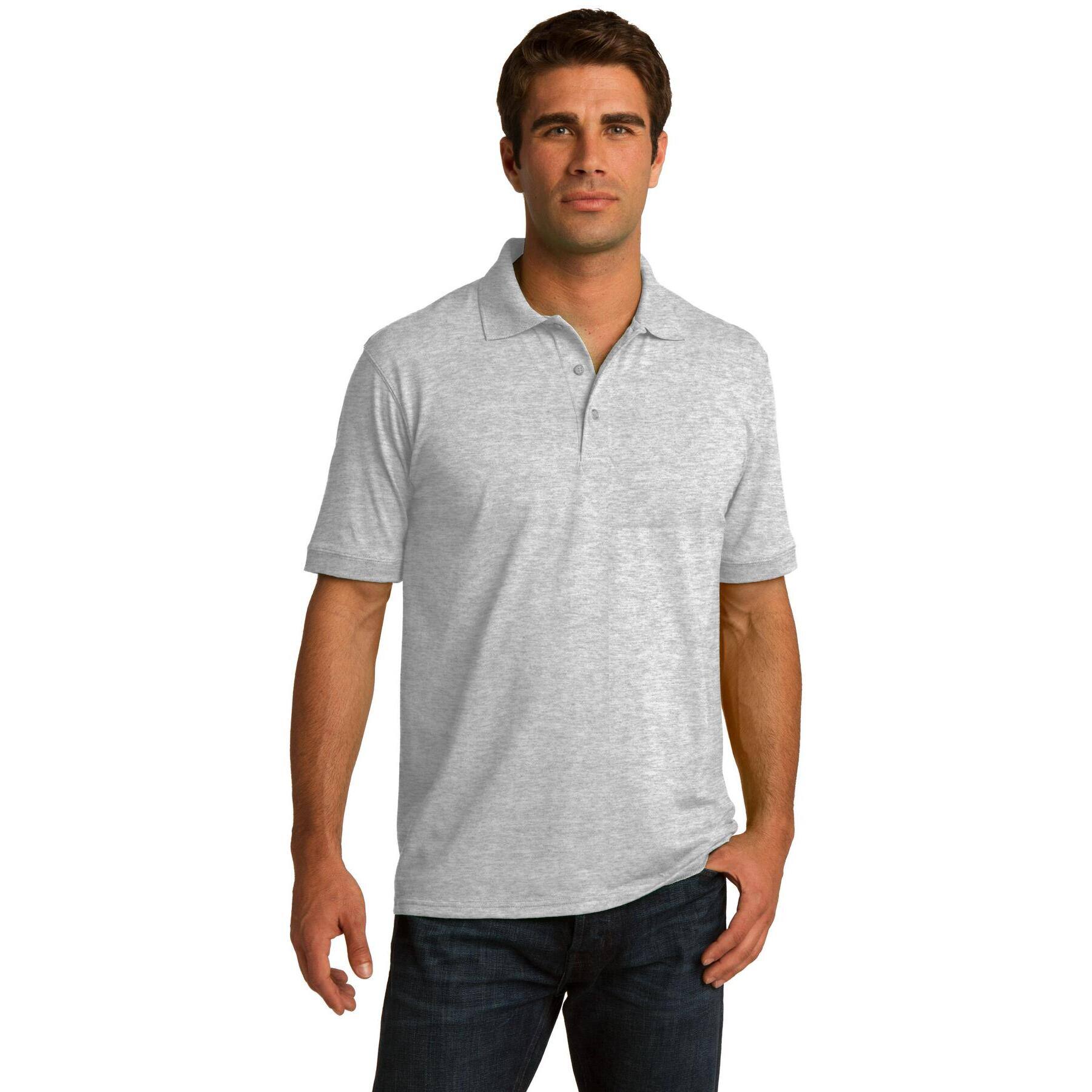 Port & Company® Neutrals Core Blend Jersey Knit Polo