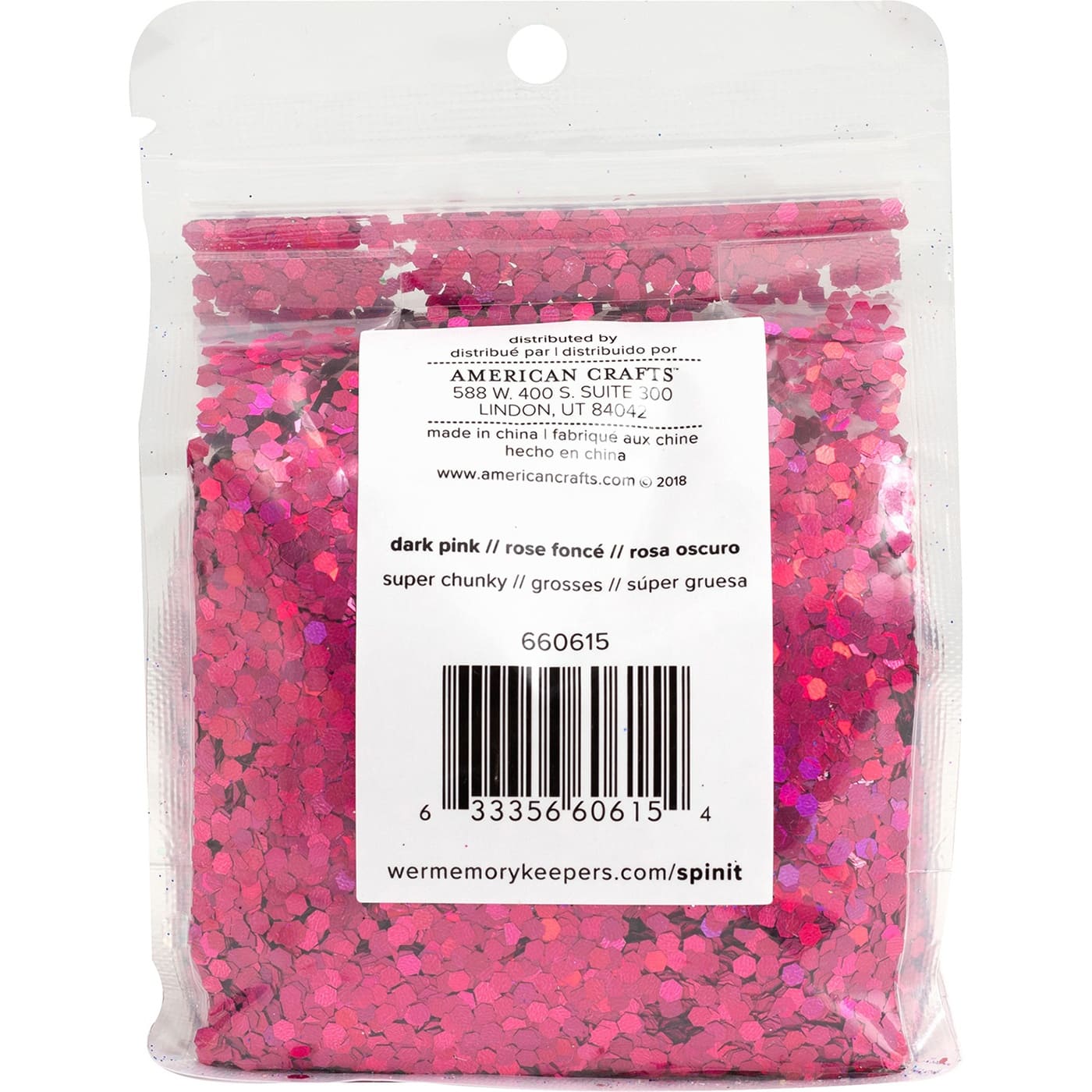 We R Memory Keepers® Spin It™ 10oz. Super Chunky Glitter