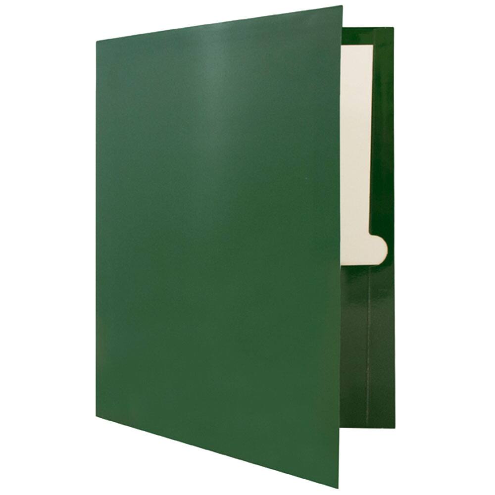 JAM Paper Laminated 2-Pocket Glossy Folders, 6ct.