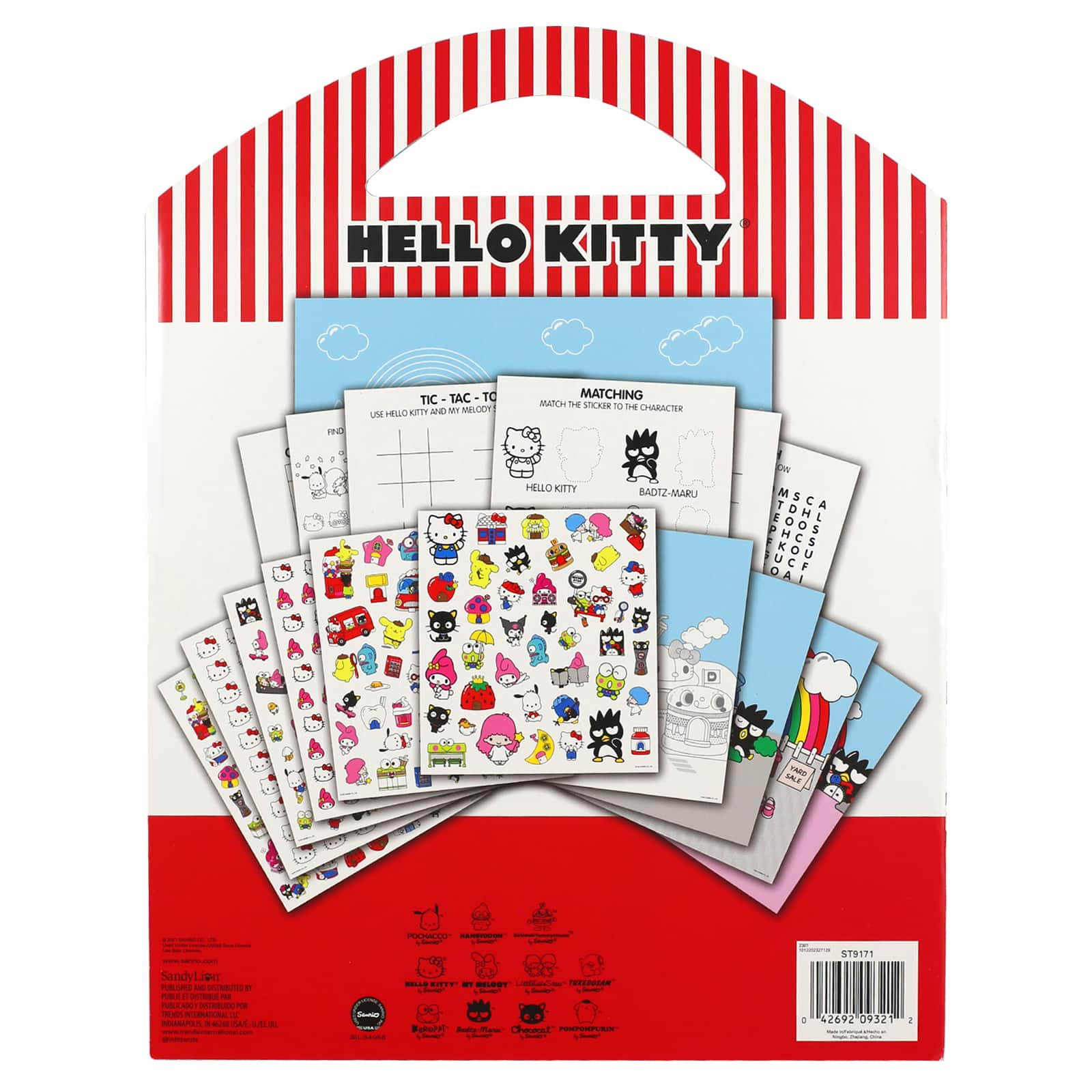 Hello Kitty&#xAE; Grab &#x26; Go Sticker Activity Set