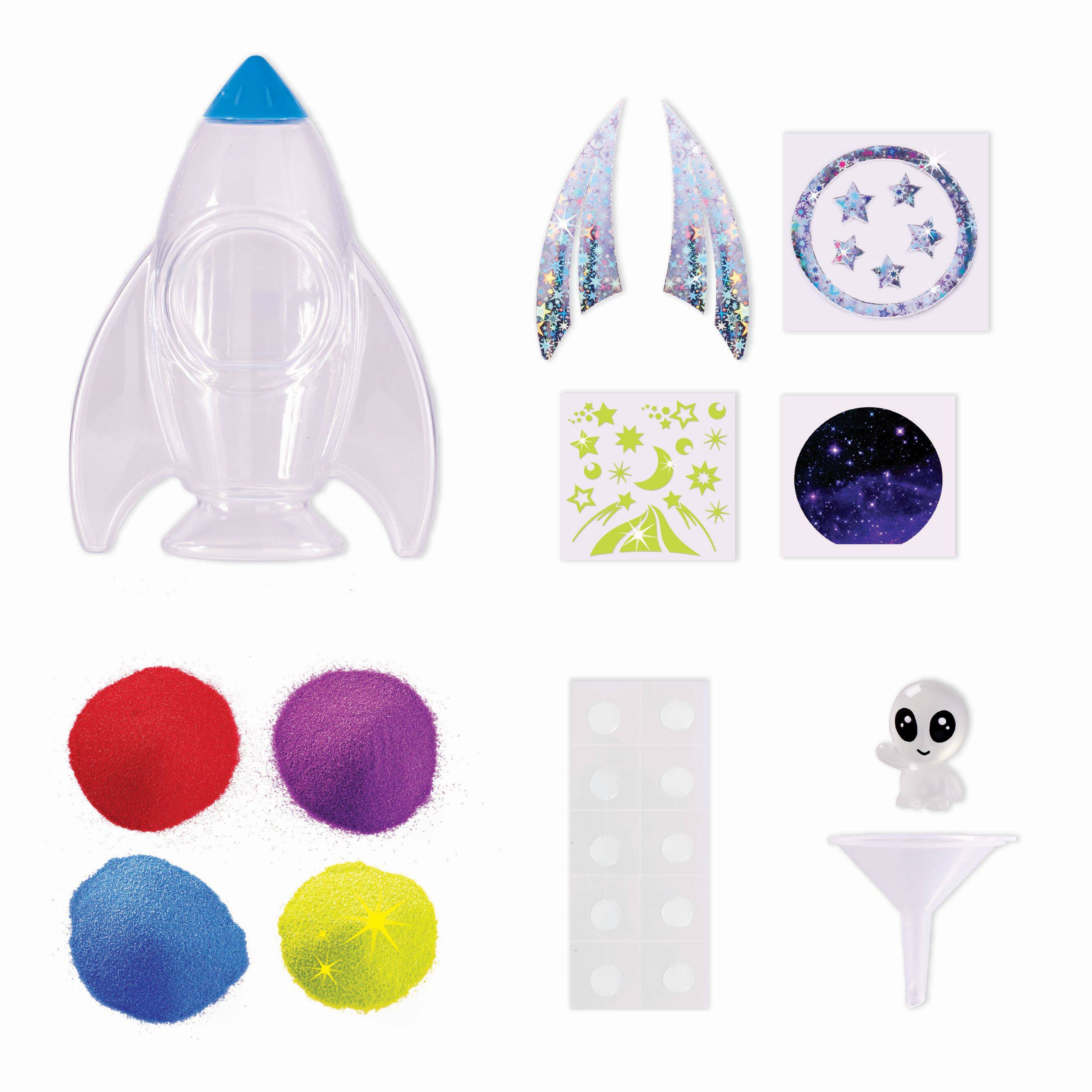 Creativity for Kids&#xAE; Rocket Glow in the Dark Sand Art