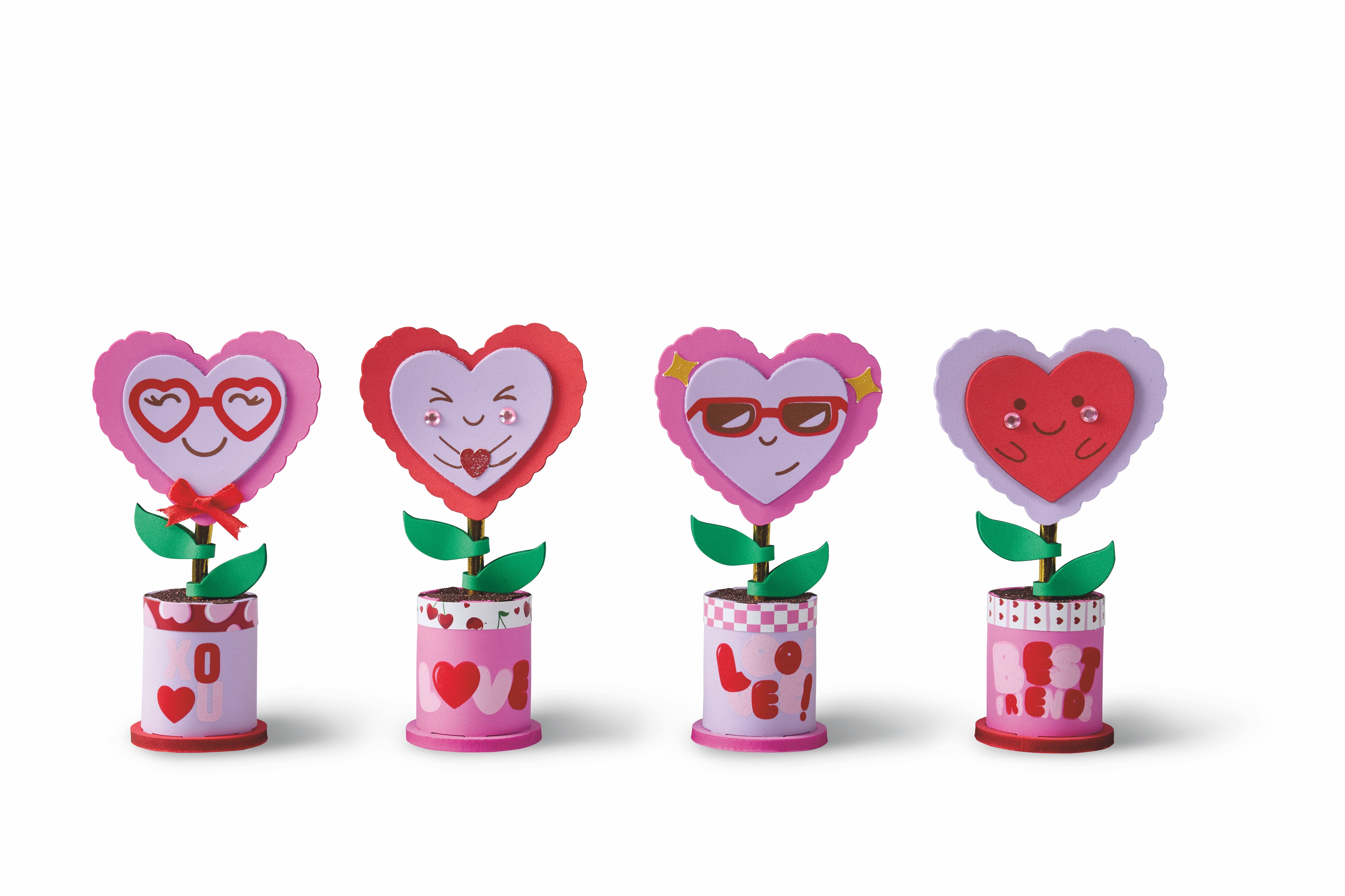 Valentine's Heart Flower Pot Craft Kit by Creatology™