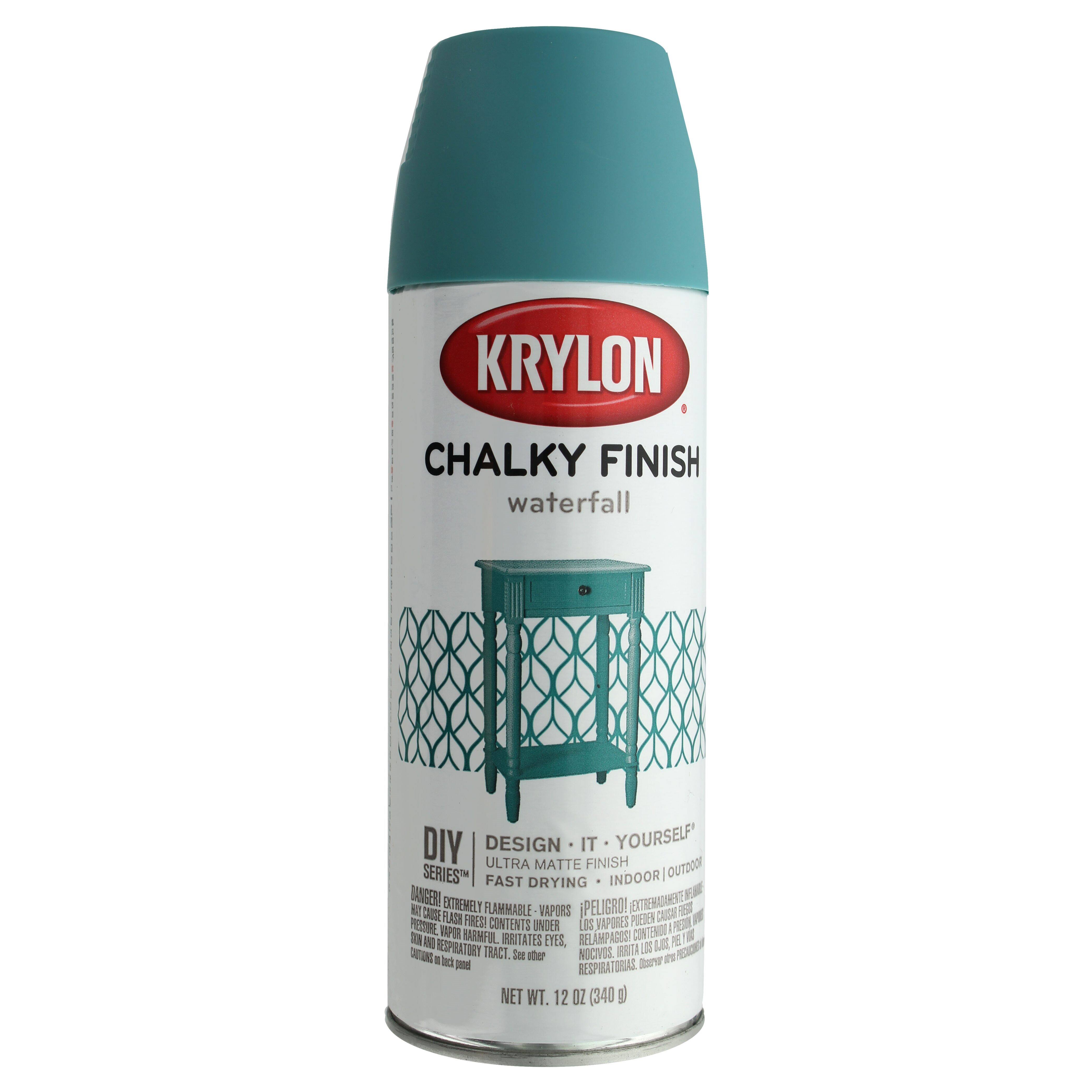 Krylon Waterfall Chalky Finish Paint - D615157S - Art and Craft Paint Purchase the Krylon Waterfall Chalky Finish at Mic sku D615157S
