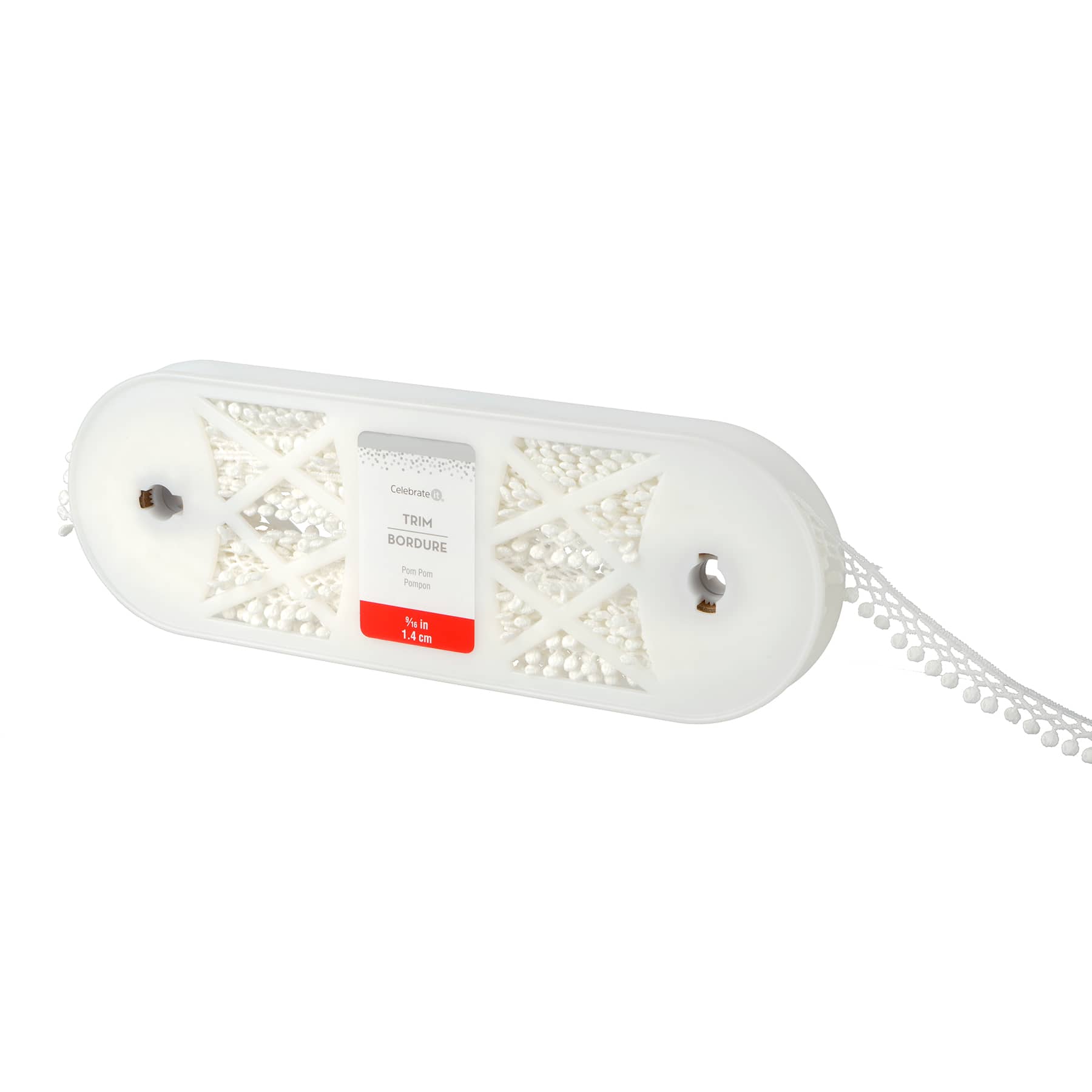 9/16&#x22; Pom Pom Lace Trim by Celebrate It&#xAE;