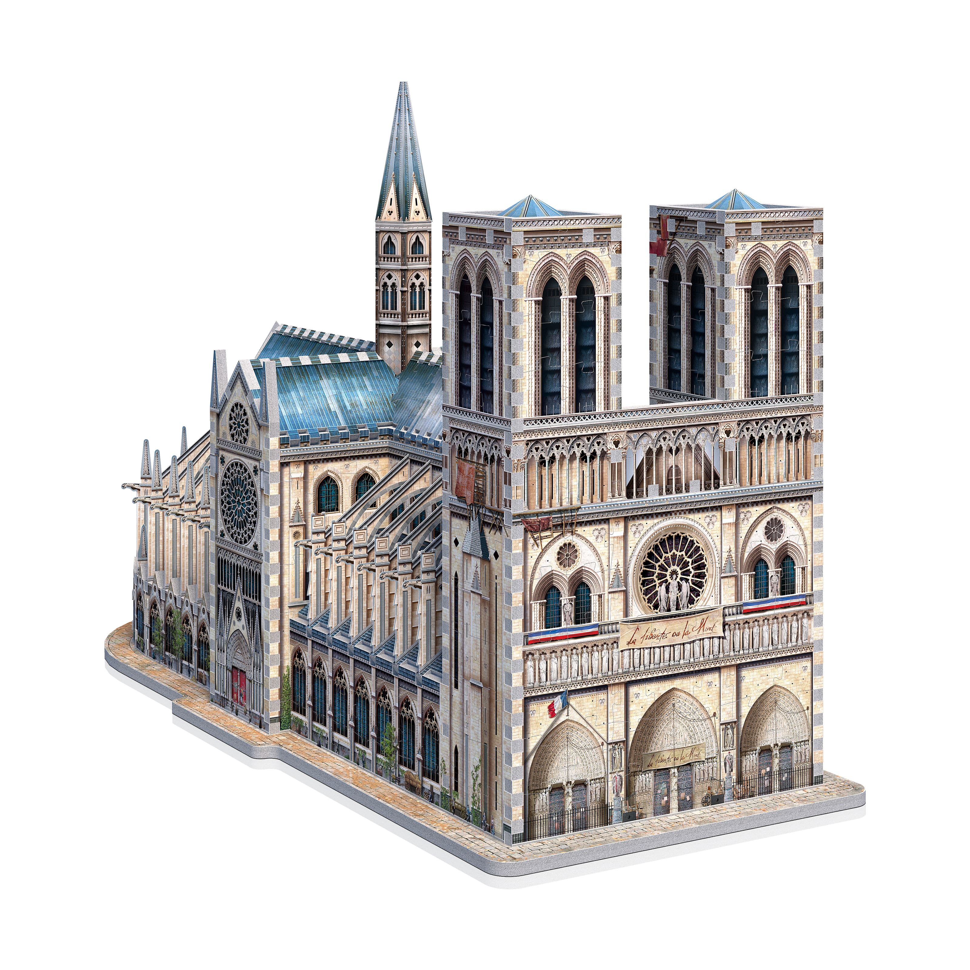 Assassin&#x27;s Creed Unity - Notre-Dame 3D Puzzle: 860 Pcs