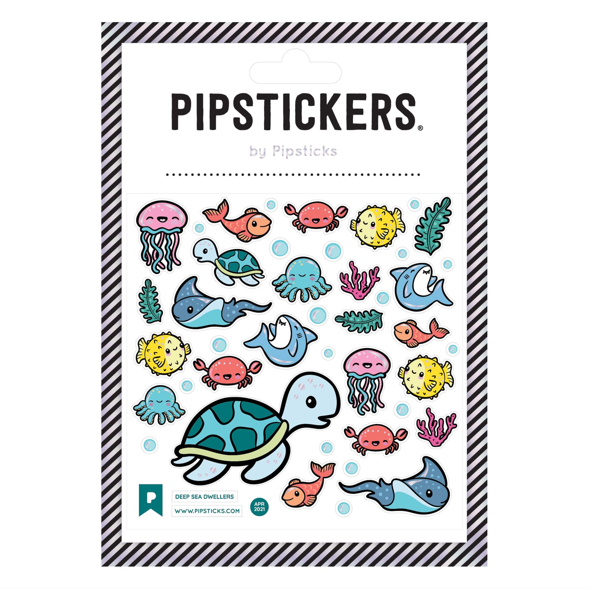 Pipstickers&#xAE; Deep Sea Dwellers Stickers