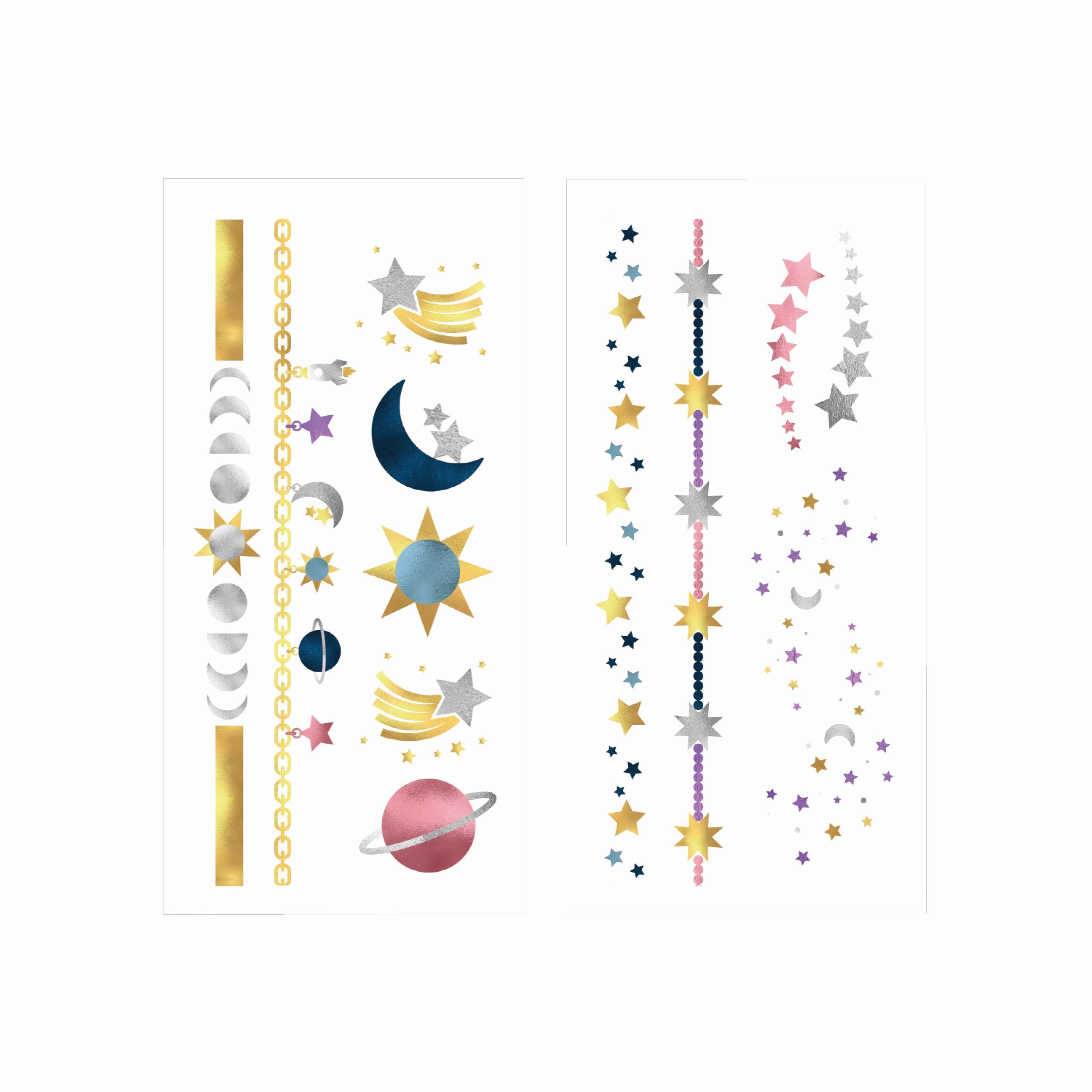 Calico Sun&#x2122; Luna Temporary Tattoos