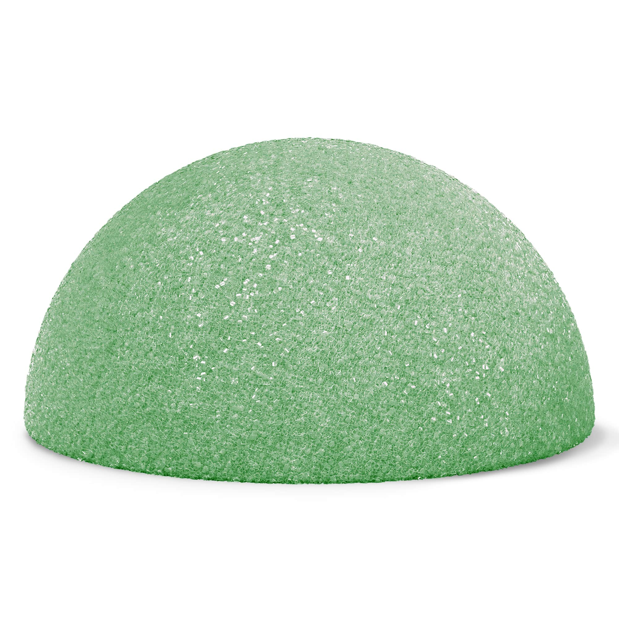 FloraCraft&#xAE; FloraF&#x14D;M&#xAE; Green Half Ball Foam, 2.8&#x22; x 5.8&#x22;