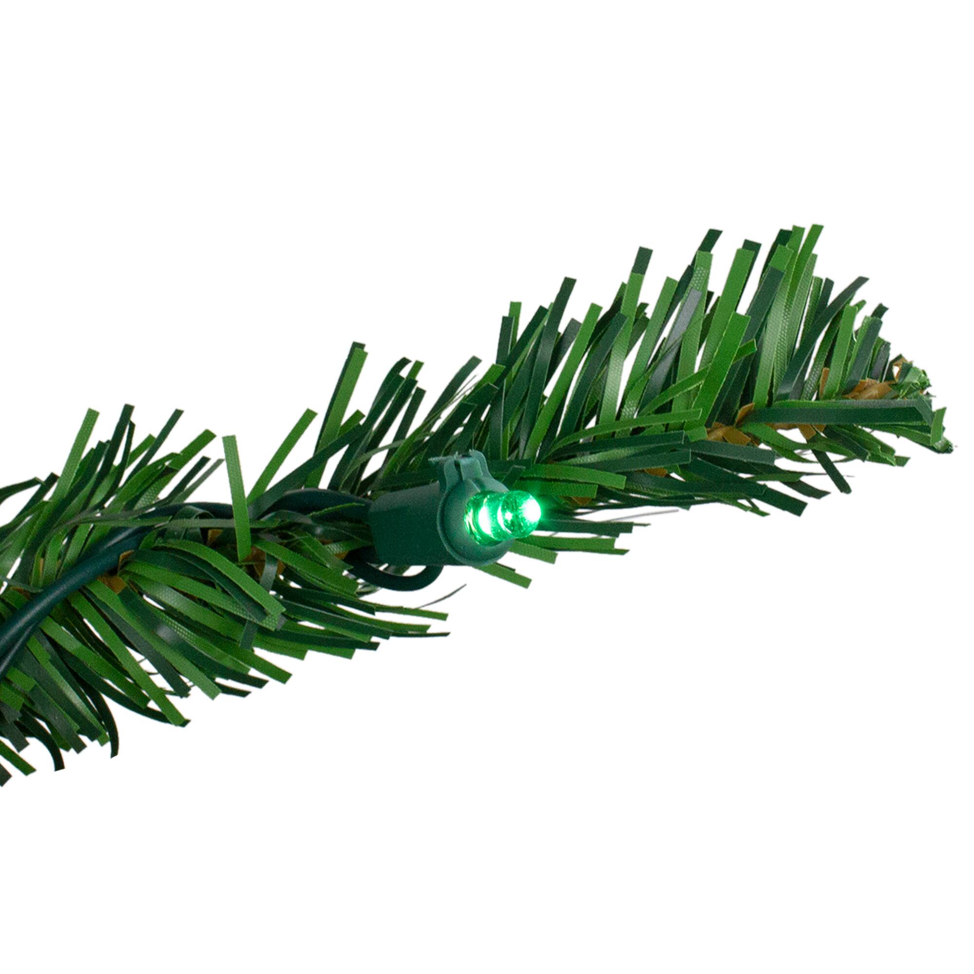 4ft. Pre-Lit Mixed Classic Pine Artificial Christmas Tree, Multicolor LED Lights
